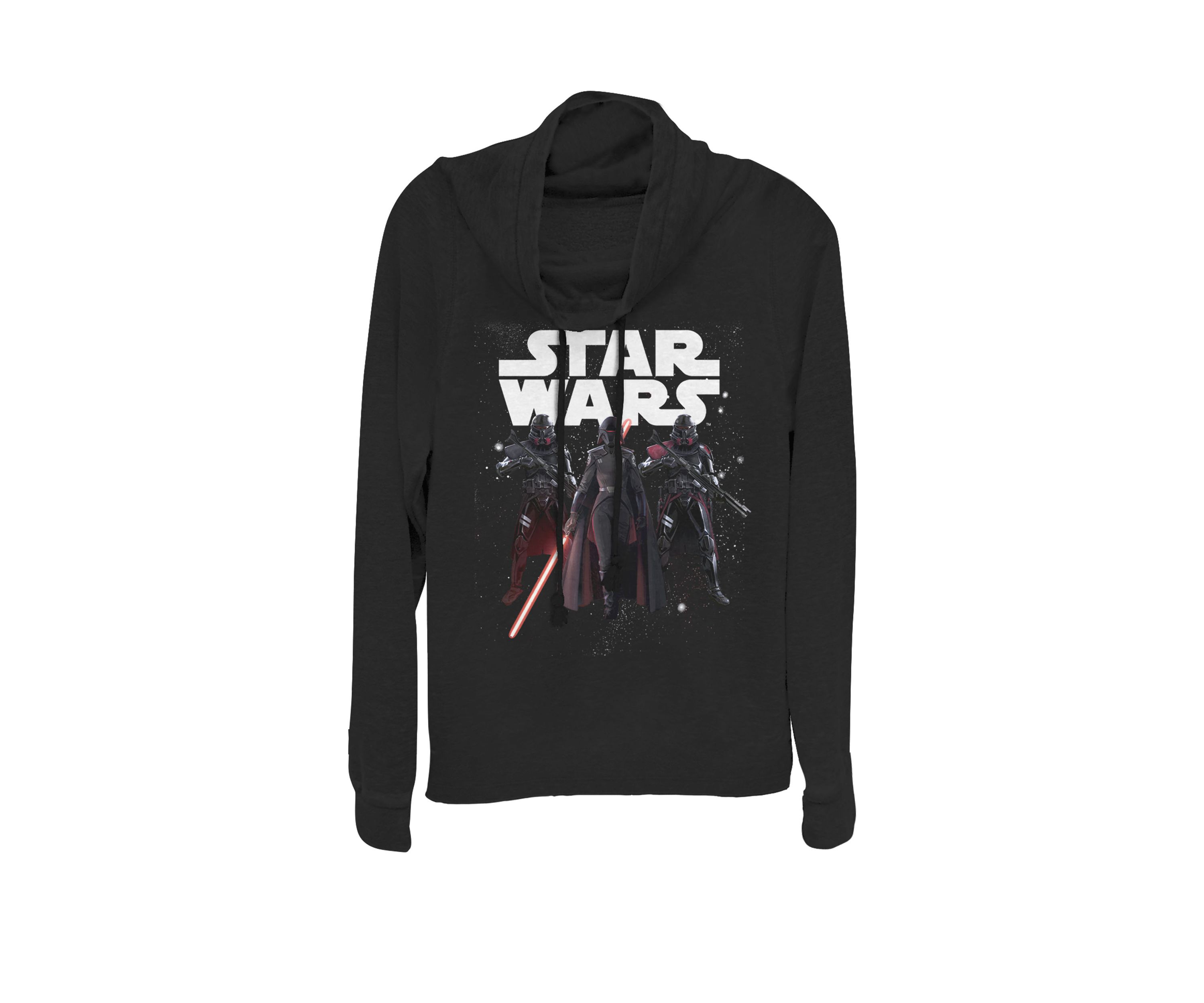 Jedi Fallen Order The Dark Side Cowl Neck Graphic Pullover