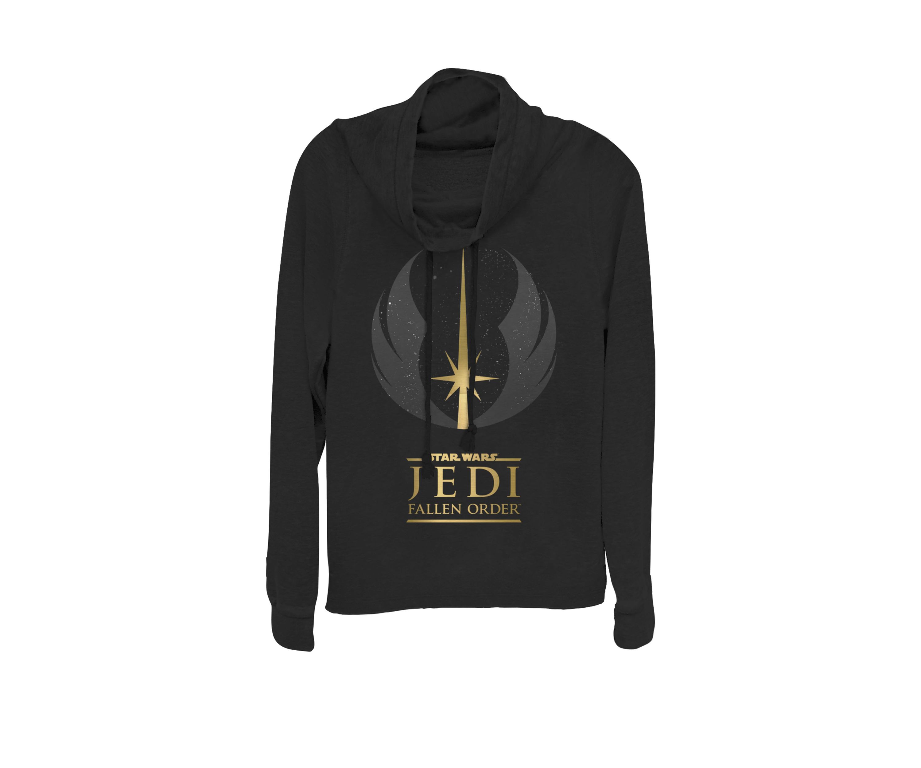 Jedi Fallen Order Logo Cowl Neck Graphic Pullover