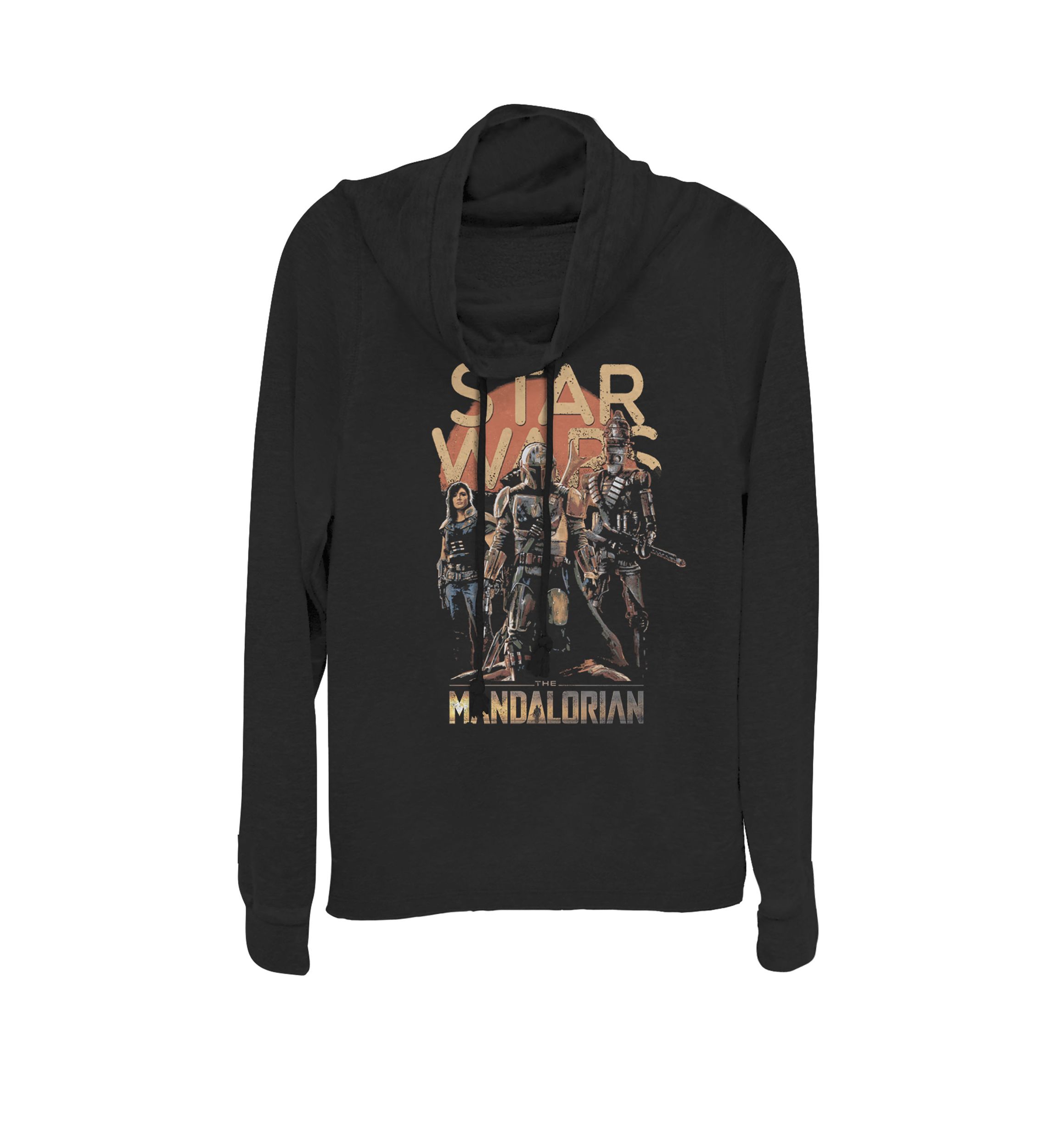 The Mandalorian Bounty Hunter Group Cowl Neck Pullover