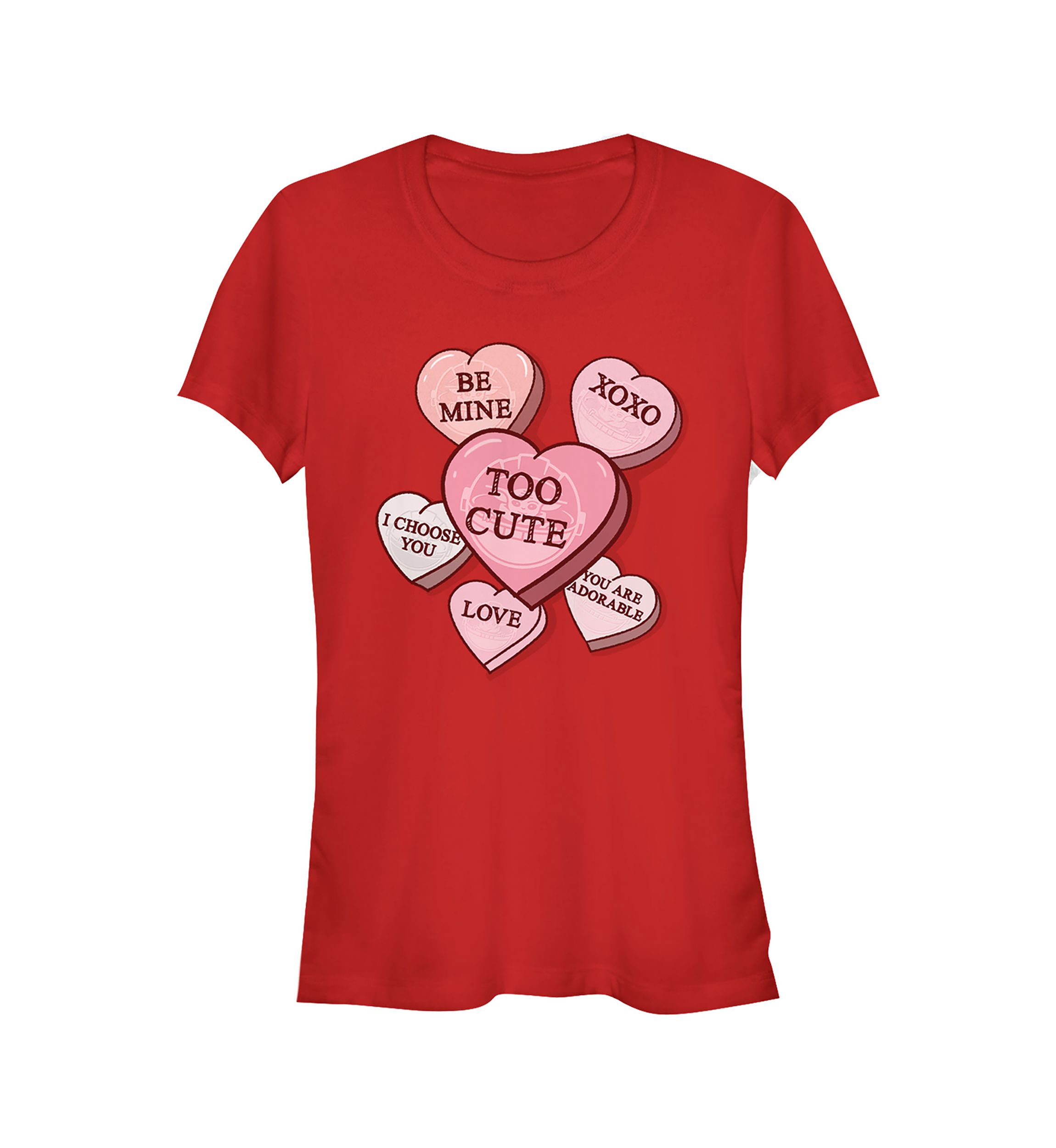 Juniors  Hearts With The Child T-Shirt