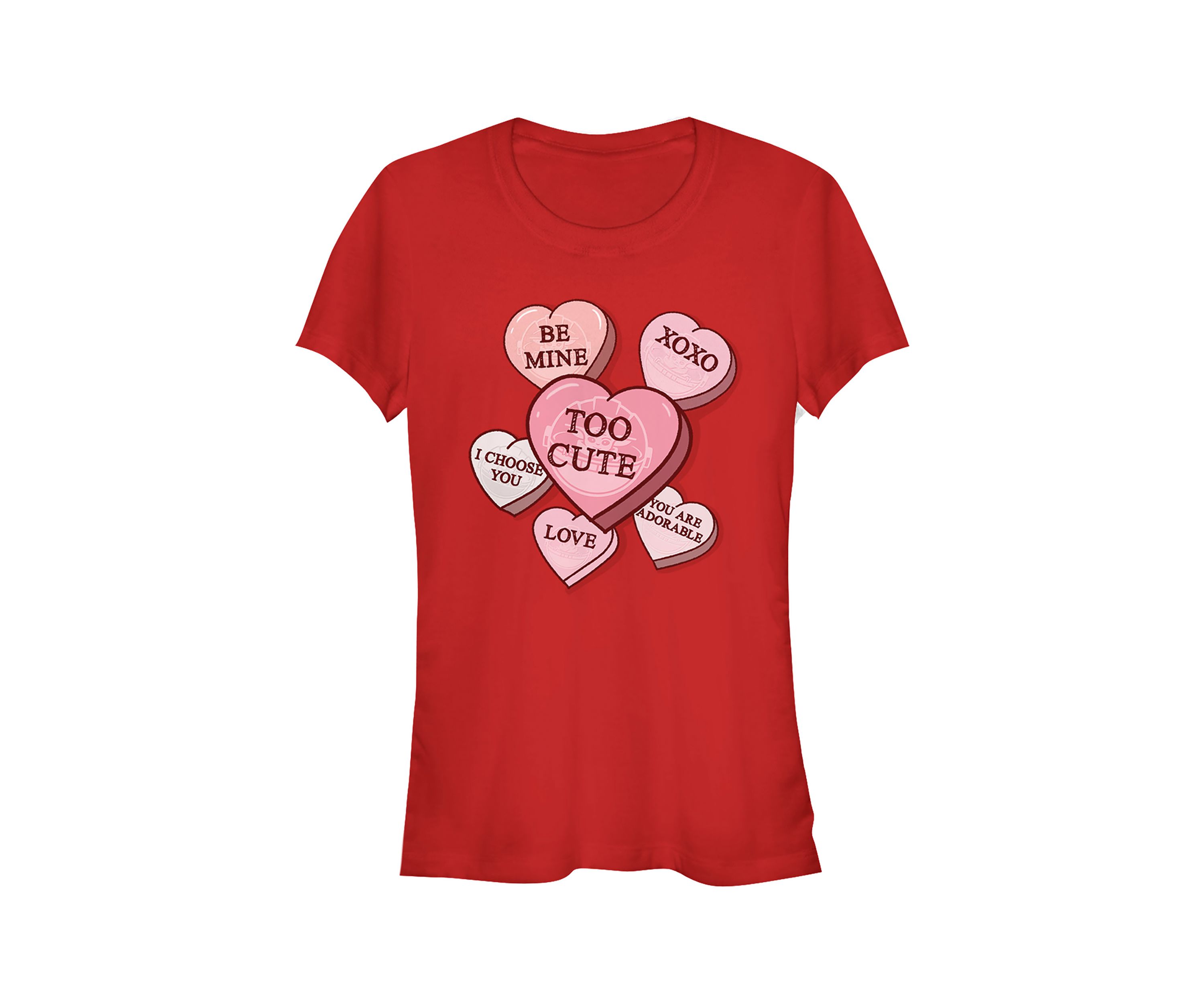 Juniors  Hearts With The Child T-Shirt