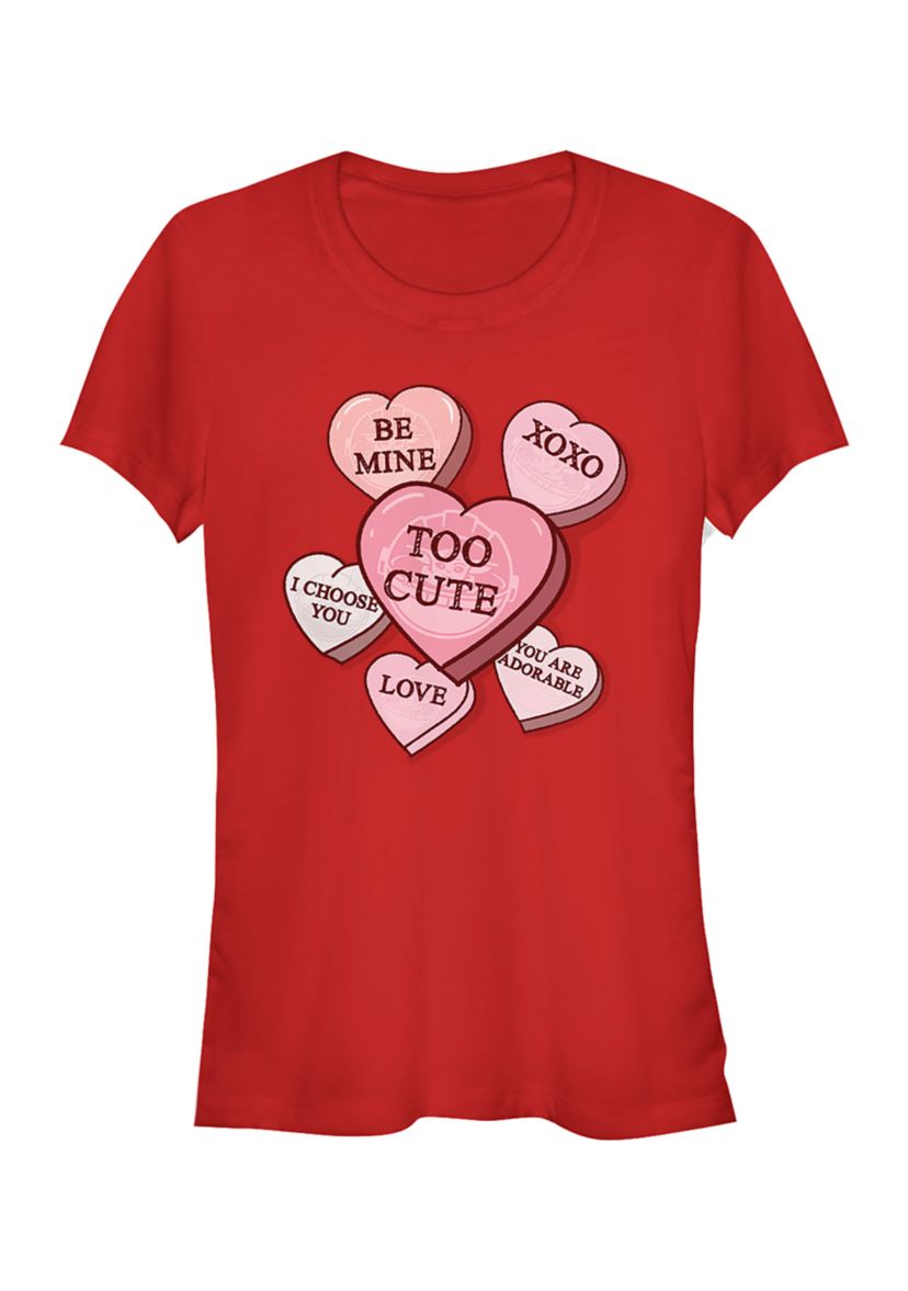 Juniors  Hearts With The Child T-Shirt