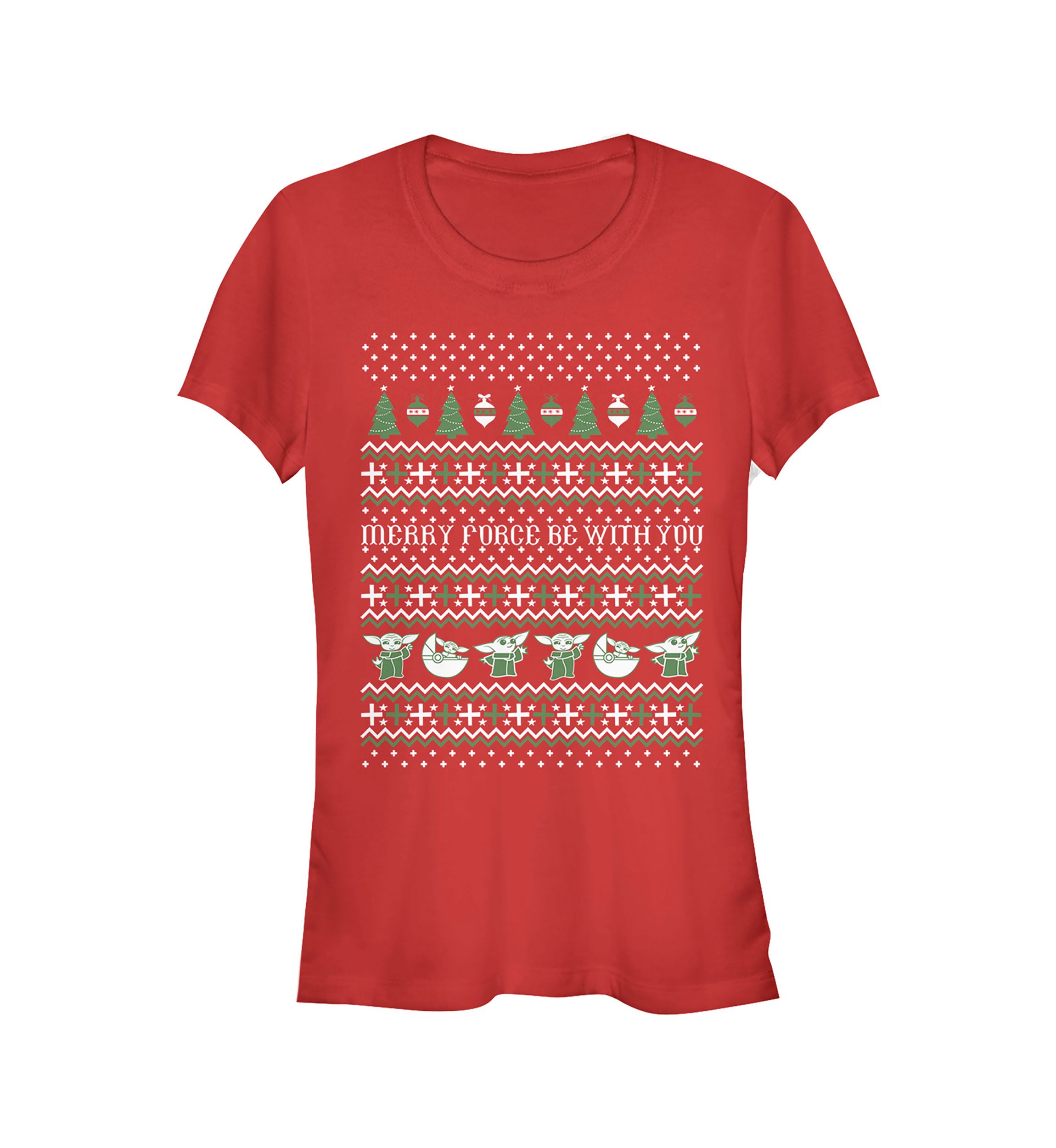 Juniors The Child Ugly Sweater Top 