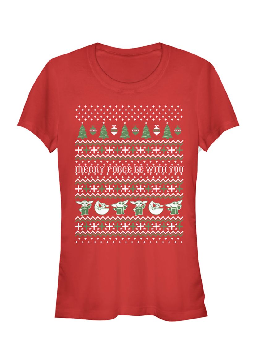 Juniors The Child Ugly Sweater Top 