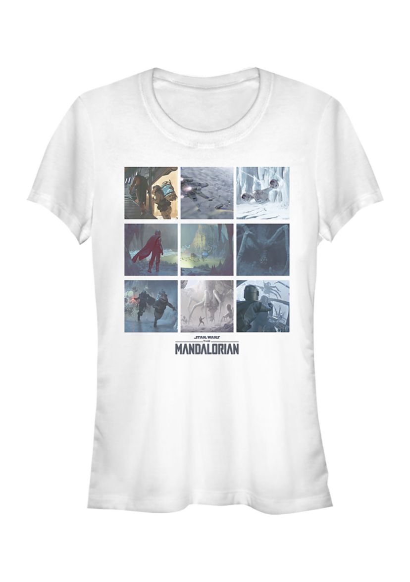 Juniors  MandoMon Epi2 Message Graphic T-Shirt