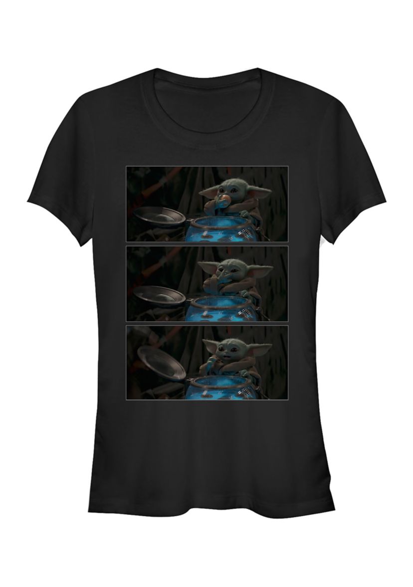 Juniors MandoMon Epi2 Posed Graphic T-Shirt