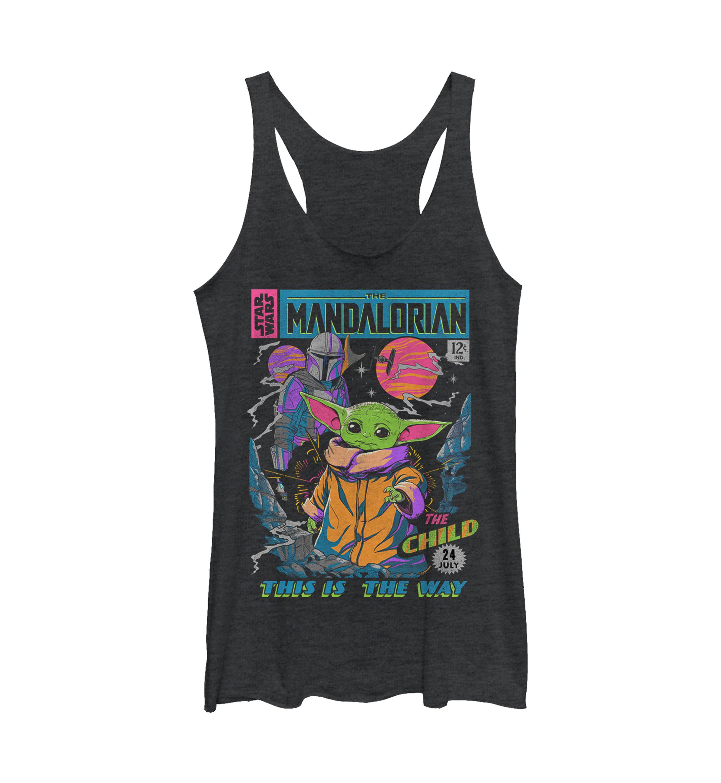 Juniors Neon Poster Graphic Tank