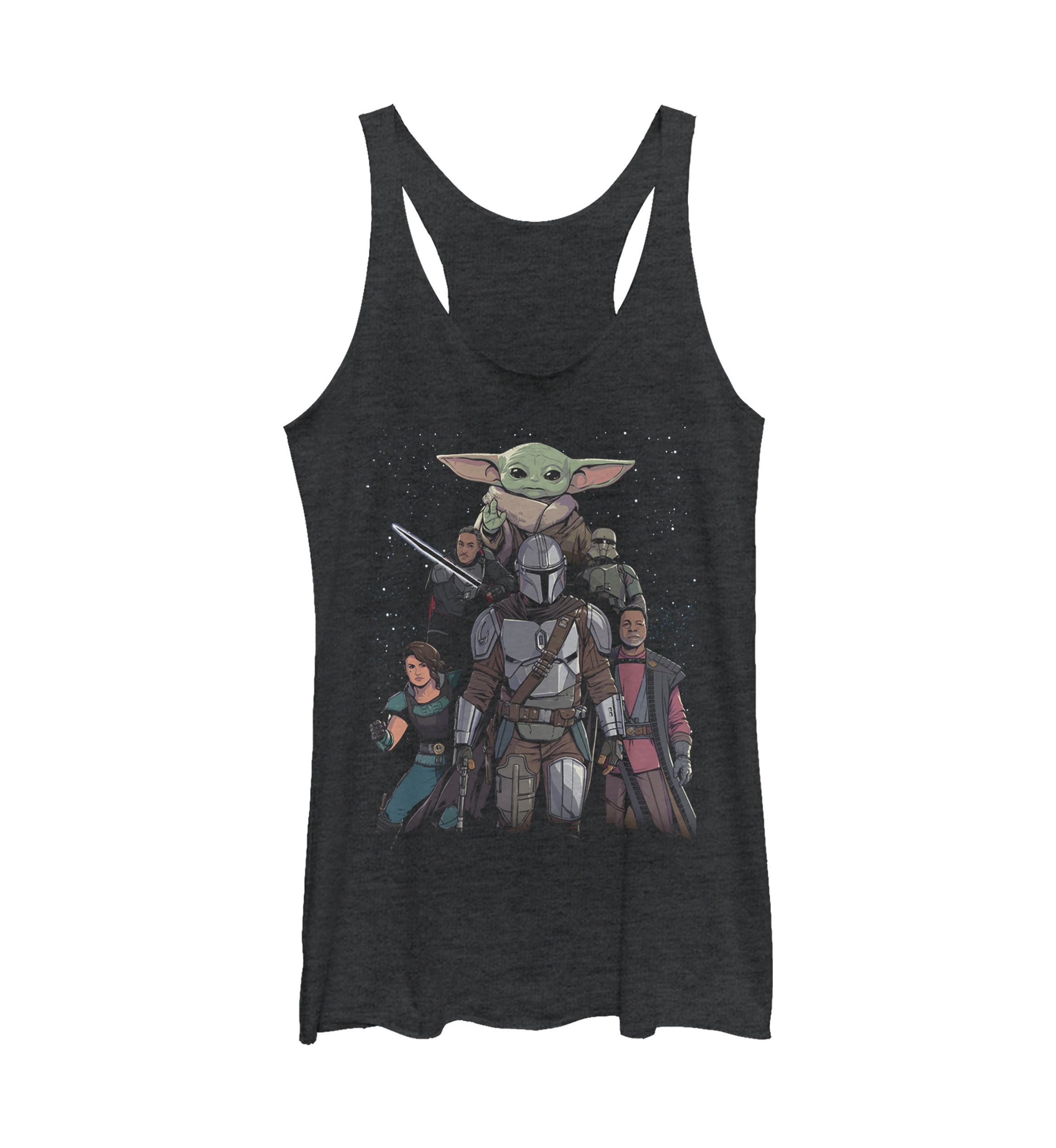 Juniors Mandalorian Movie Poster Graphic Tank