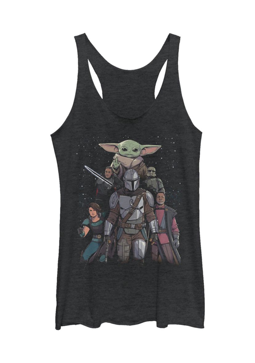 Juniors Mandalorian Movie Poster Graphic Tank