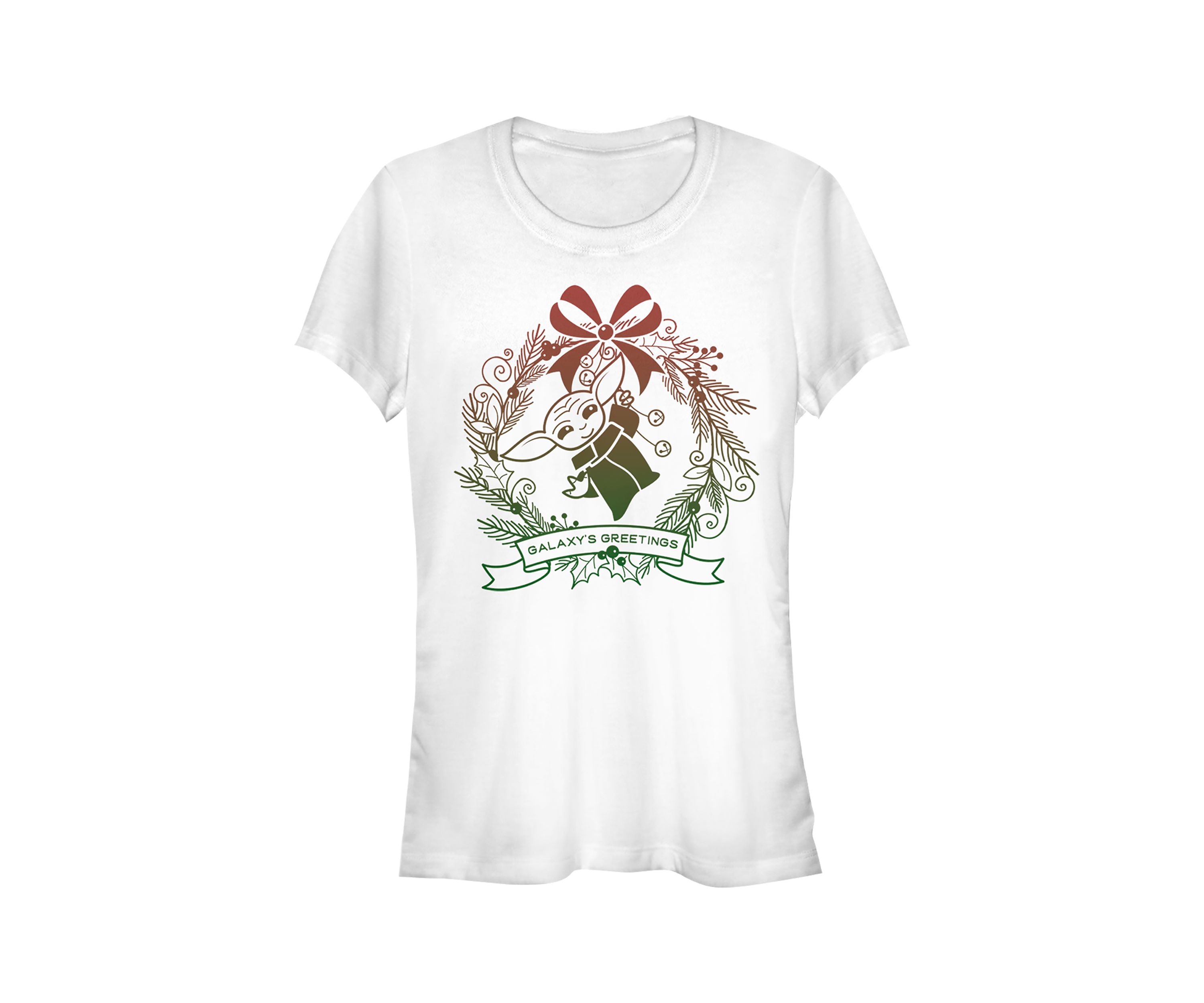 Juniors Galaxys Greetings T-Shirt
