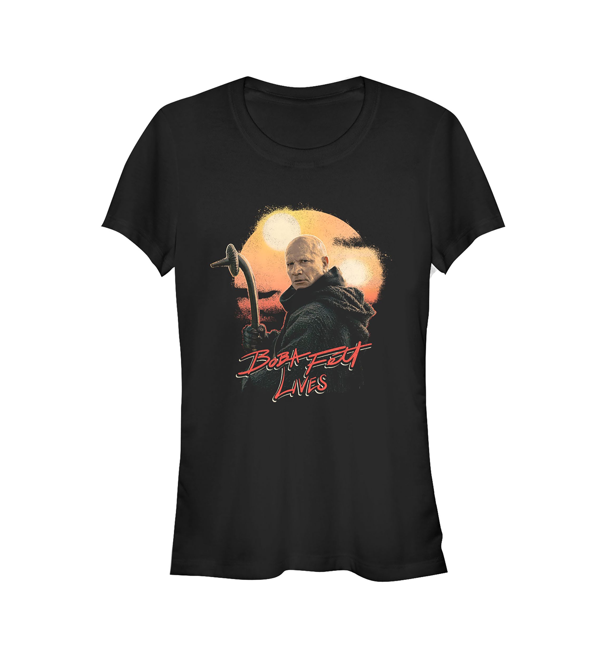Juniors MandoMon Epi6 the Uniform Graphic  T-Shirt