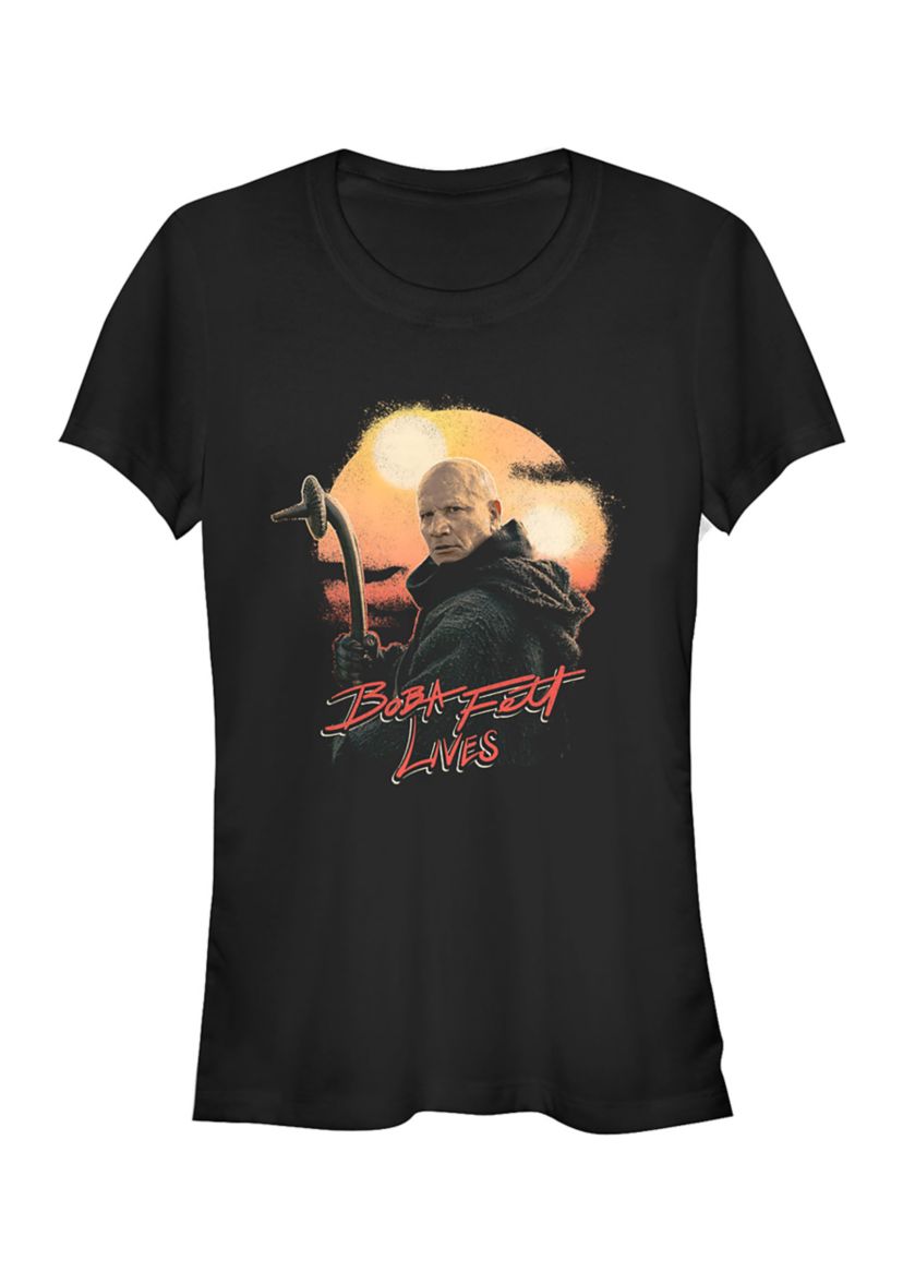 Juniors MandoMon Epi6 the Uniform Graphic  T-Shirt