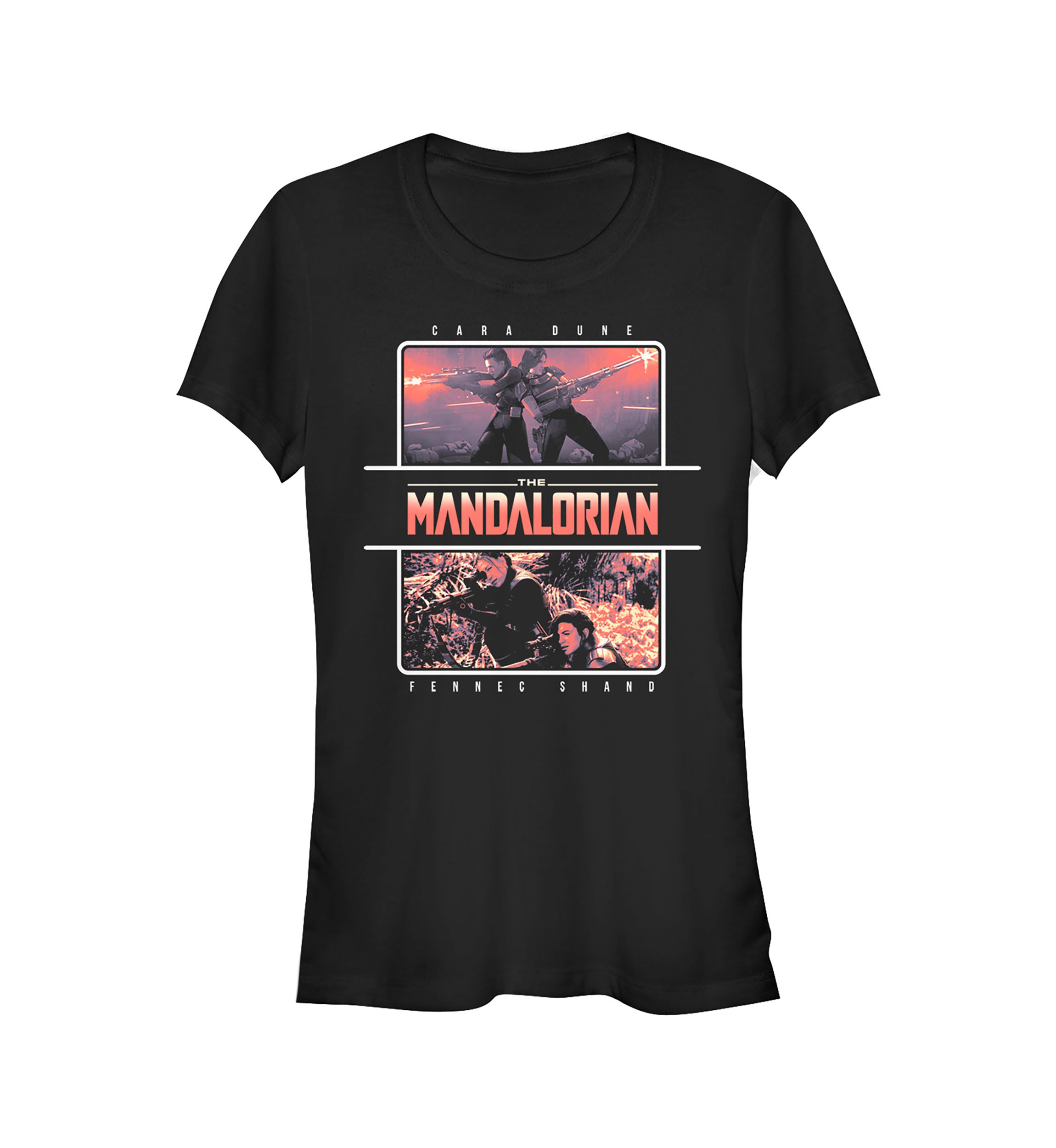 Juniors MandoMon Epi6 Chased Graphic T-Shirt