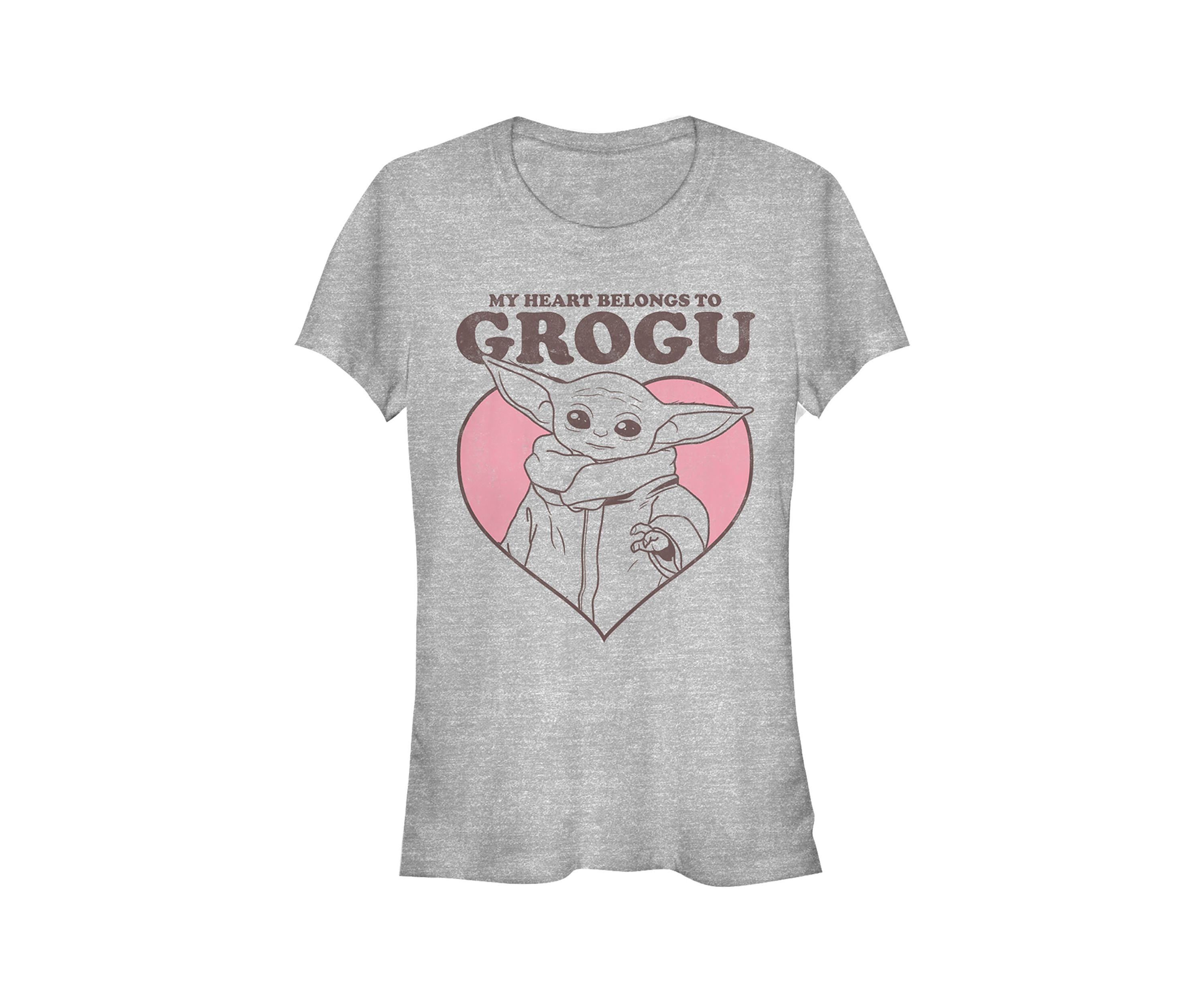 Juniors  MY HEART BELONGS TO GROGU T-Shirt
