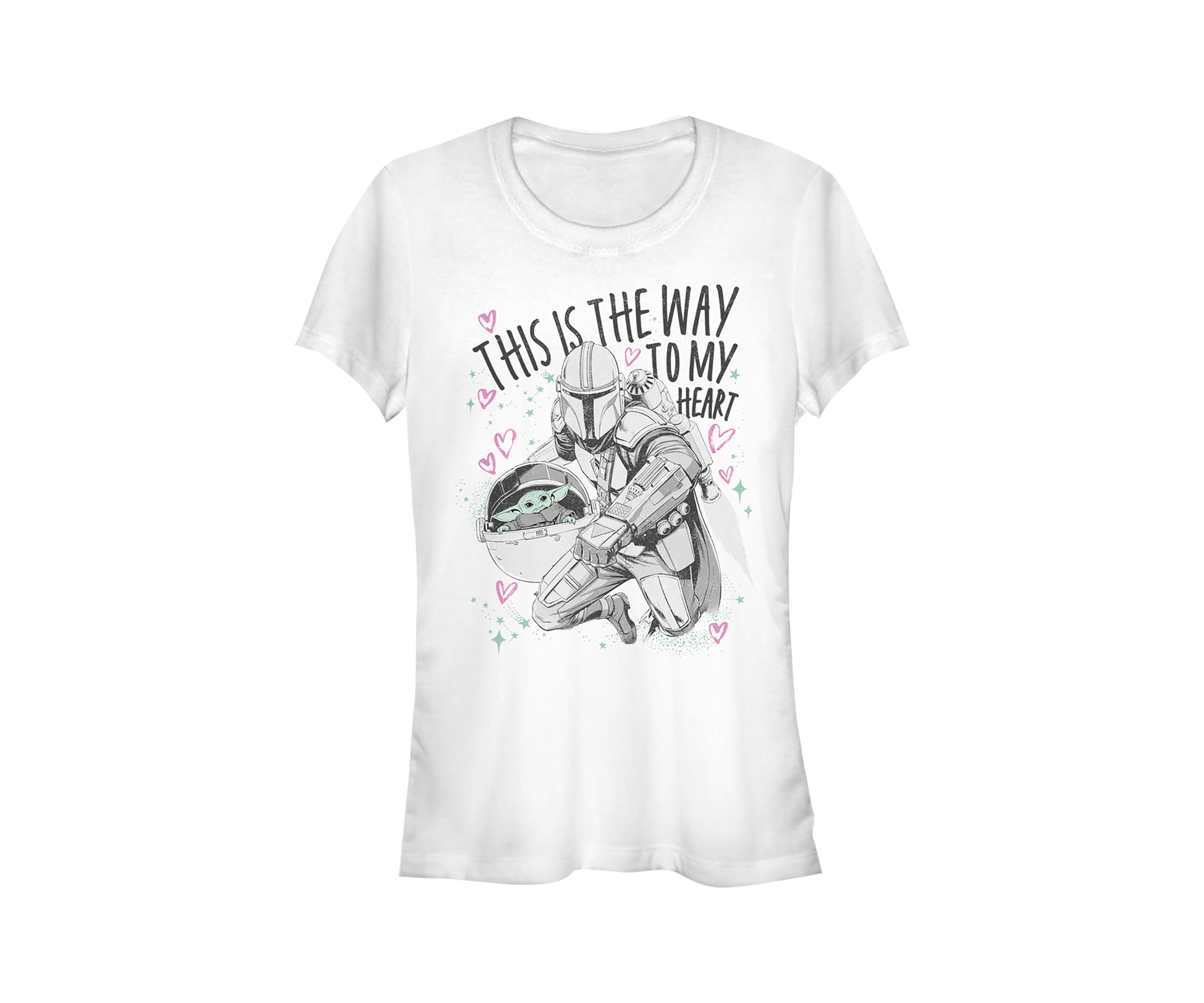Juniors  Way to My Heart T-Shirt