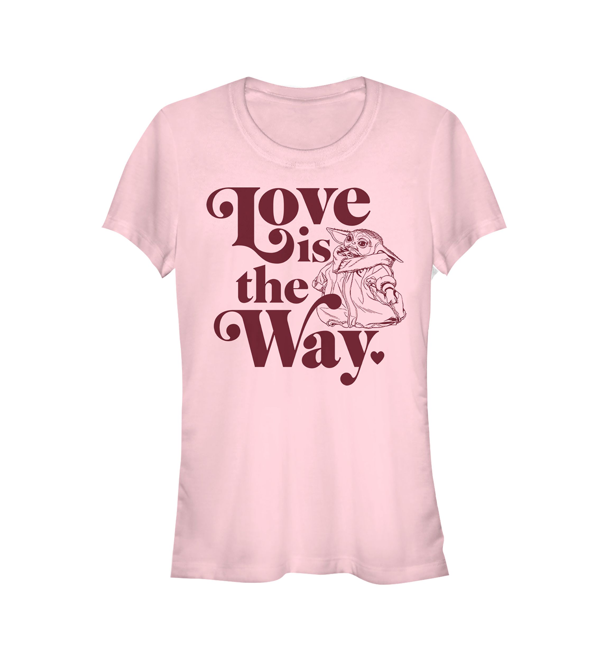 Juniors  Love Is Grogu T-Shirt