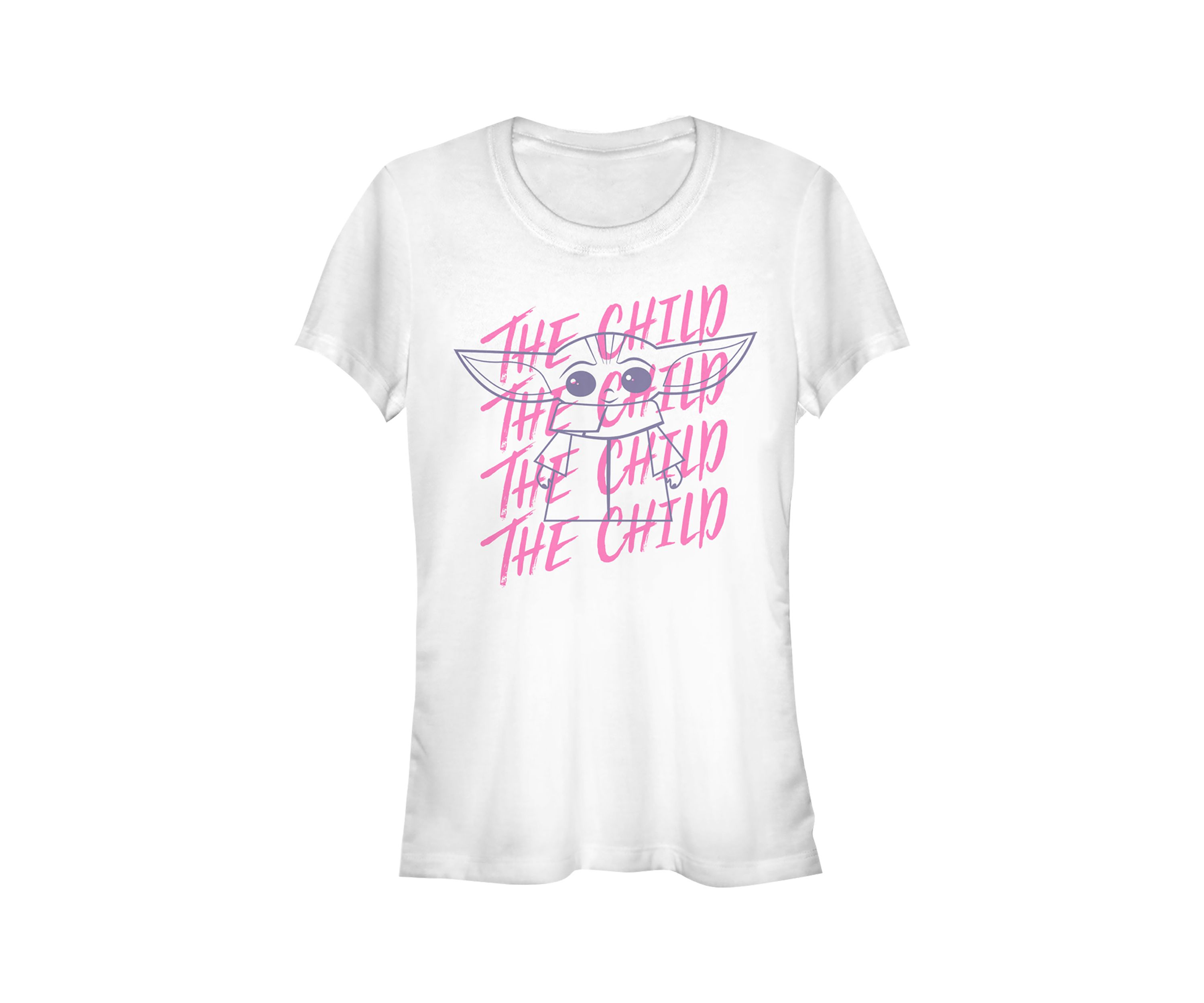 Juniors Child Overlap Graphic T-Shirt