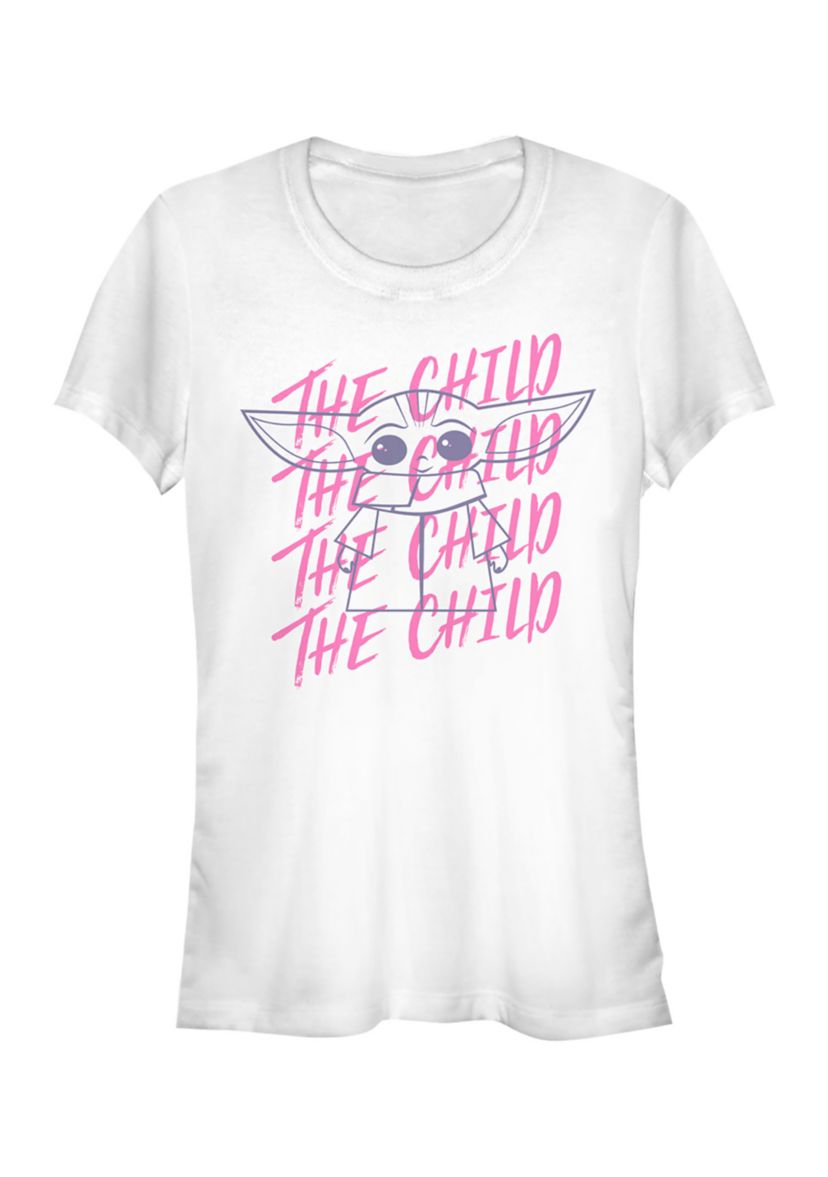 Juniors Child Overlap Graphic T-Shirt