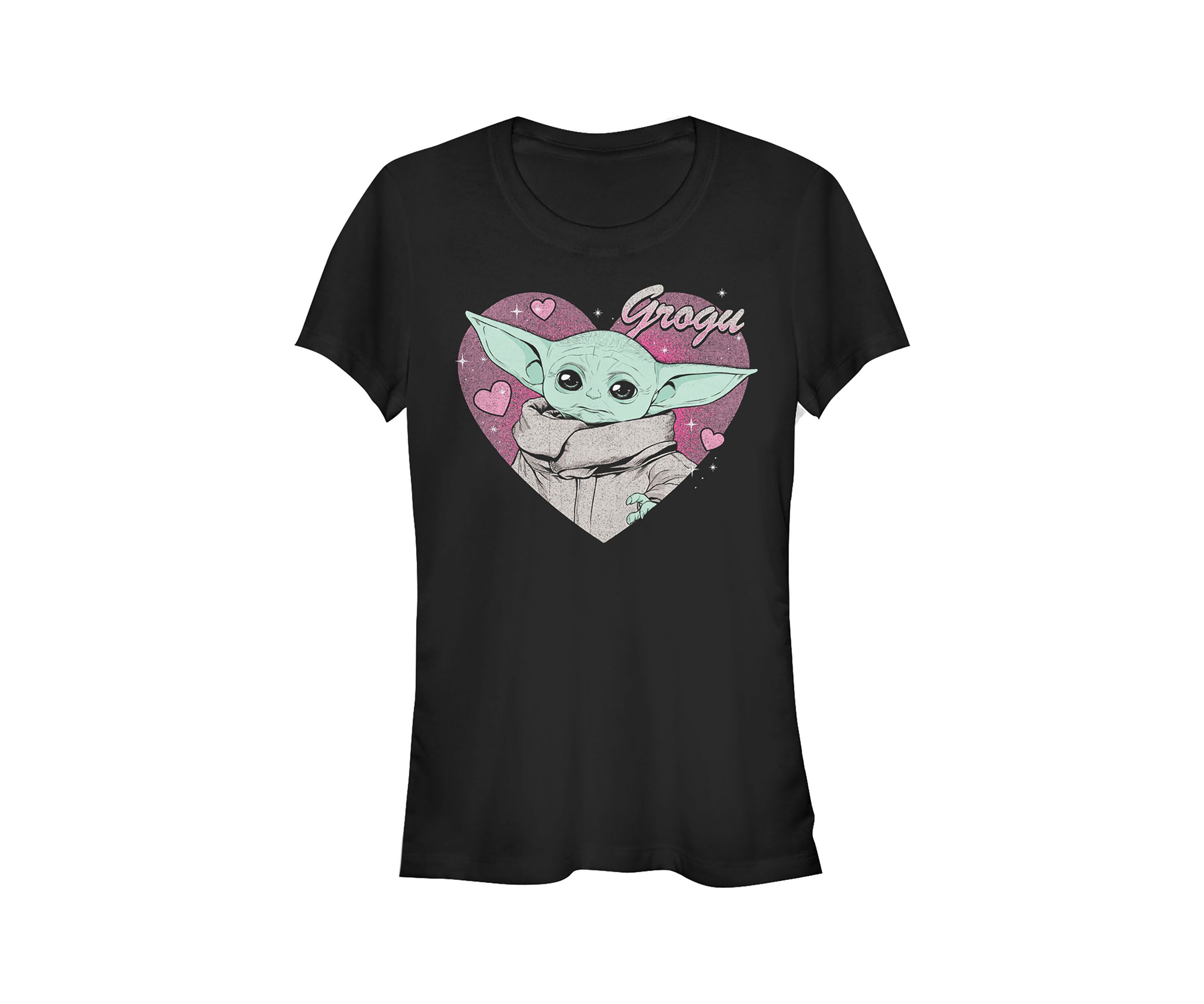 Juniors  Grogu Valentine T-Shirt