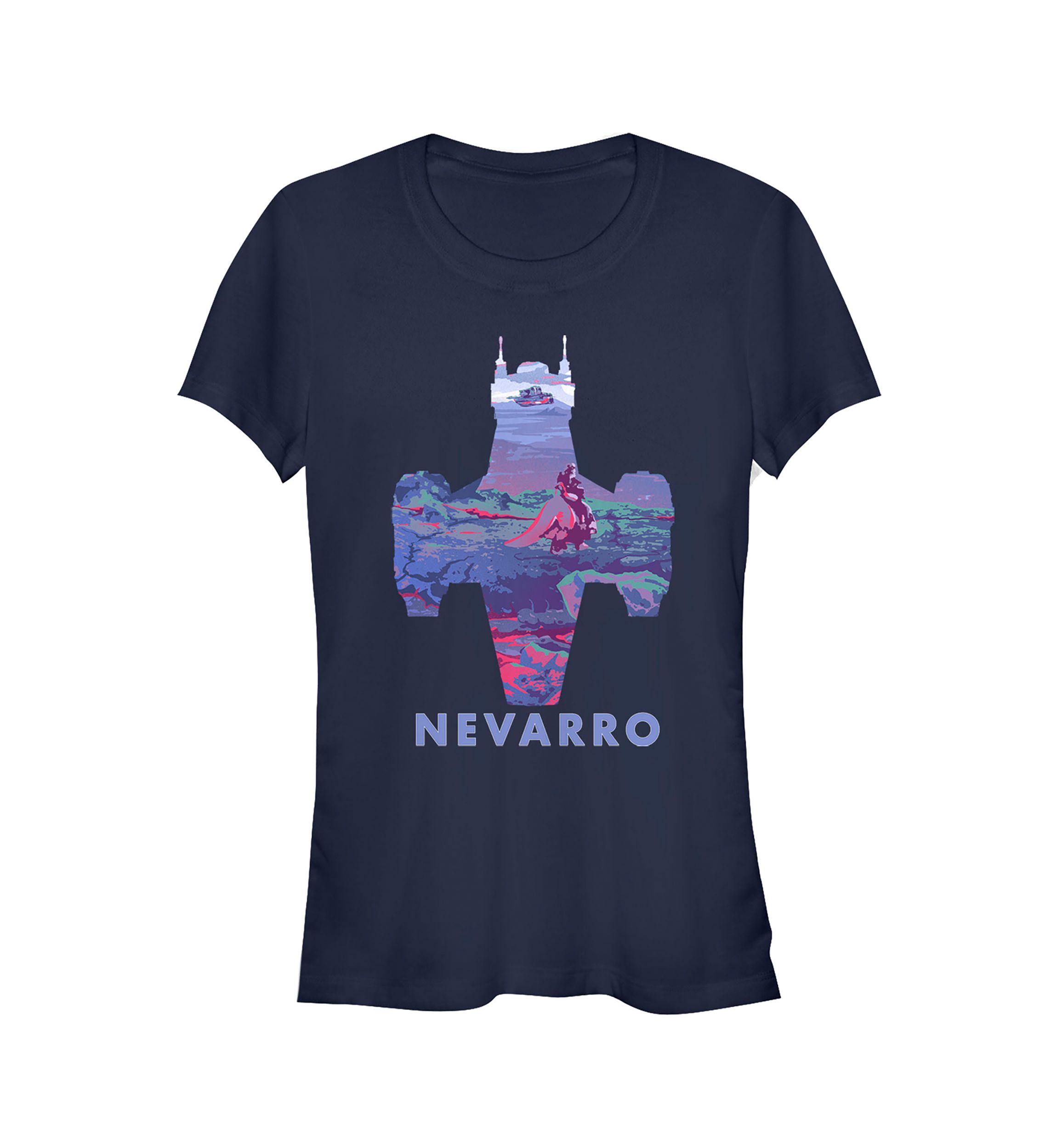 Juniors Traveling Mando Graphic T-Shirt