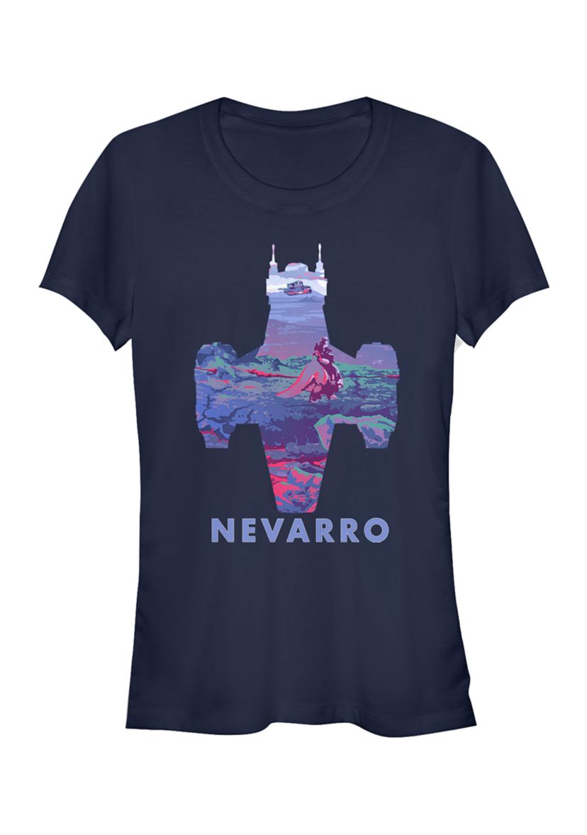 Juniors Traveling Mando Graphic T-Shirt