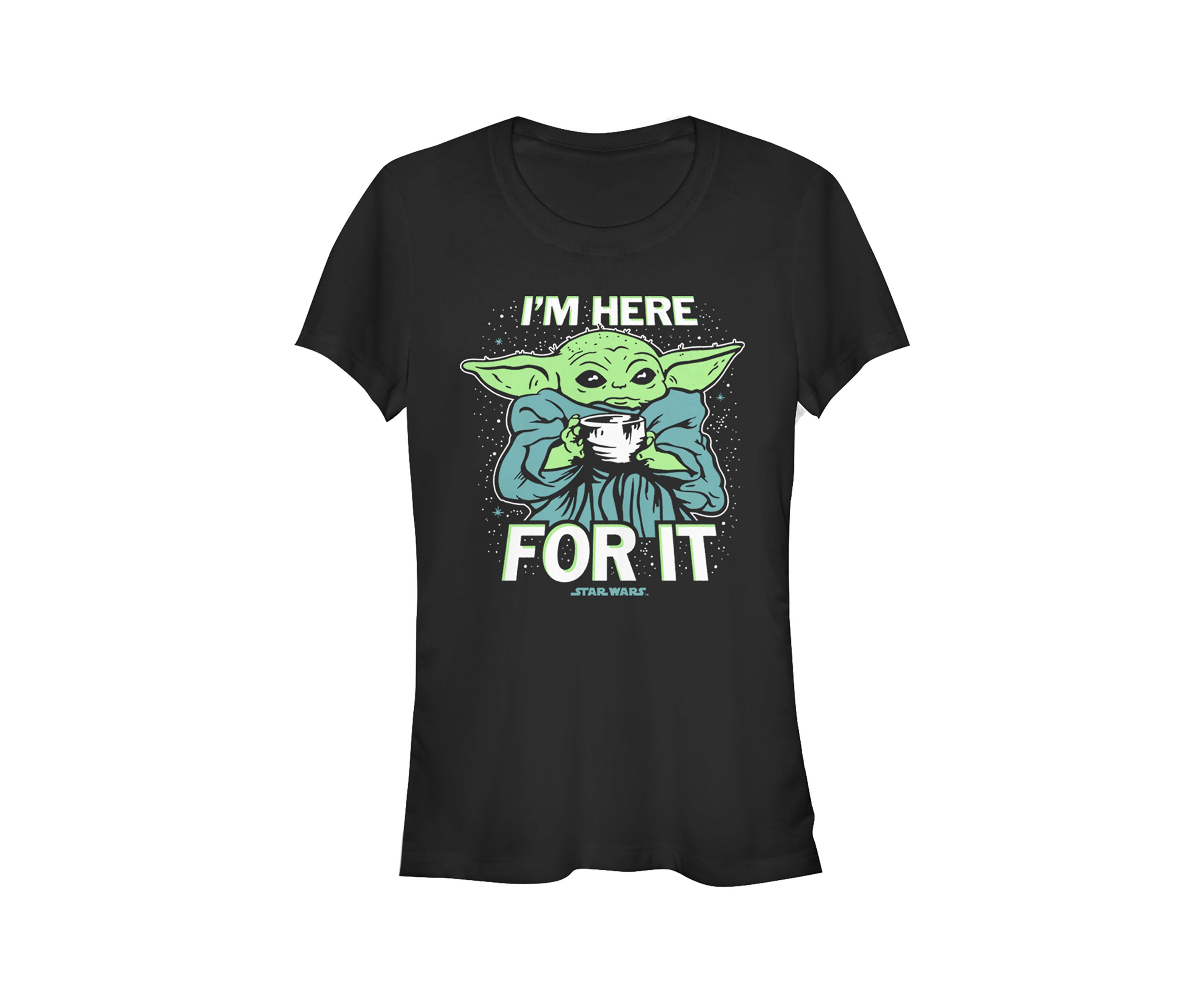 Juniors Here For It Graphic T-Shirt