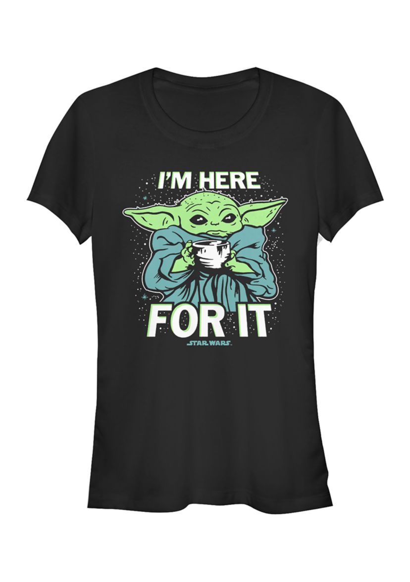 Juniors Here For It Graphic T-Shirt