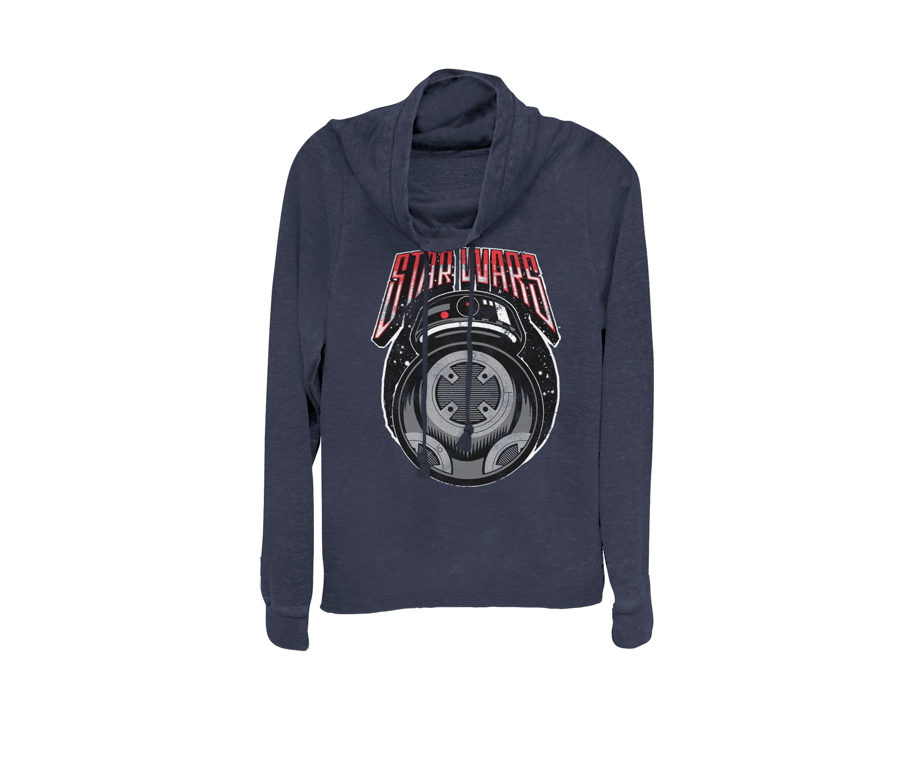 BB-9 Dark Side Droid Cowl Neck Graphic Pullover