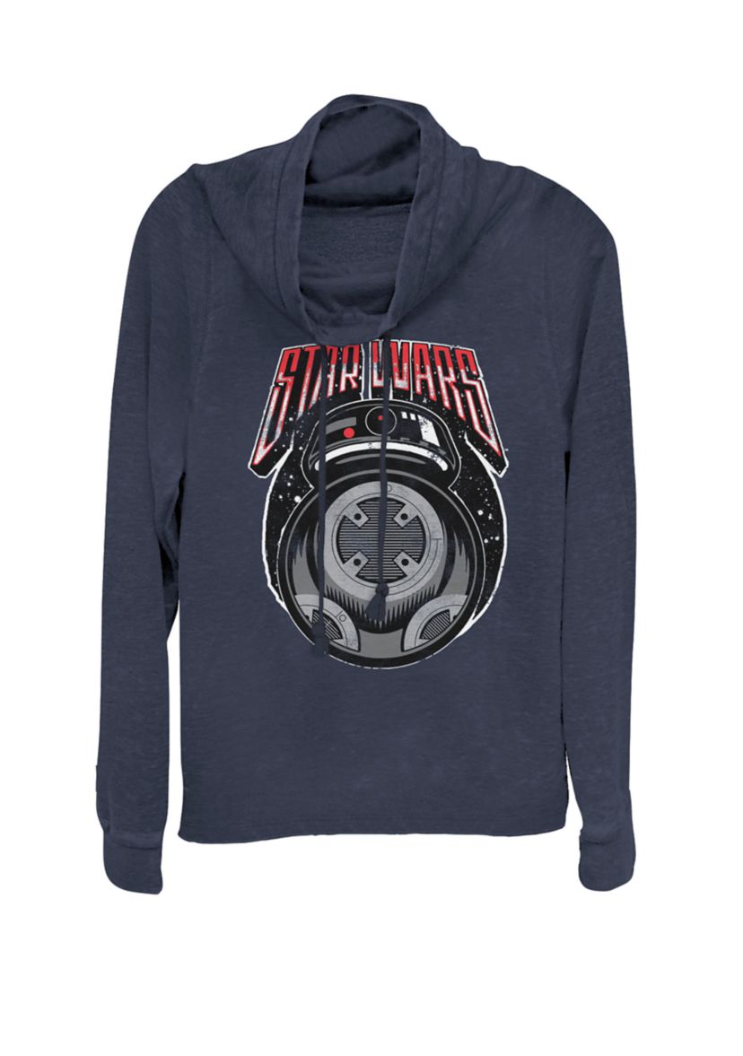 BB-9 Dark Side Droid Cowl Neck Graphic Pullover