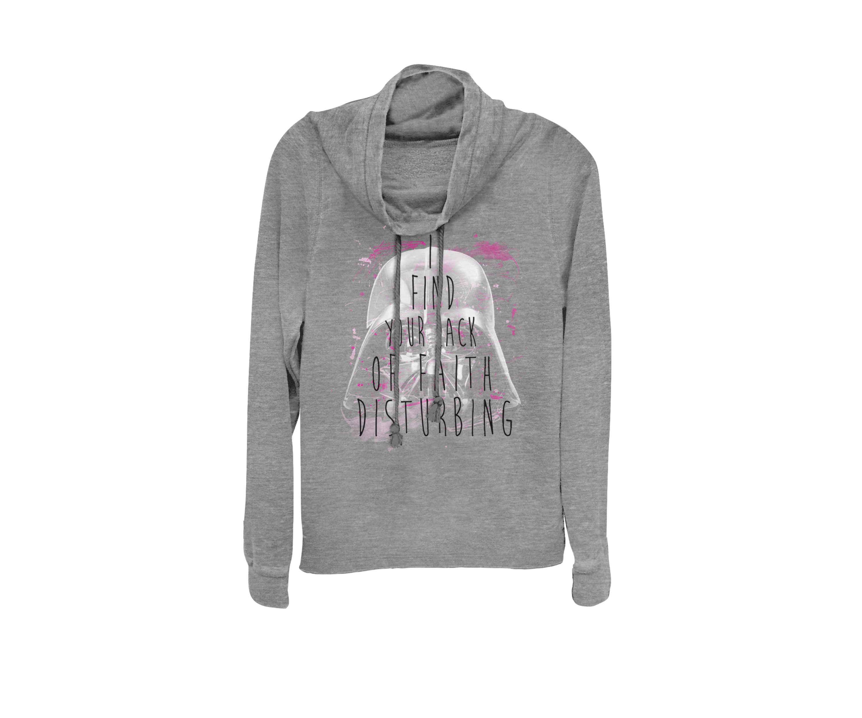 Darth Vader Lack Faith Disturbing Cowl Neck Pullover