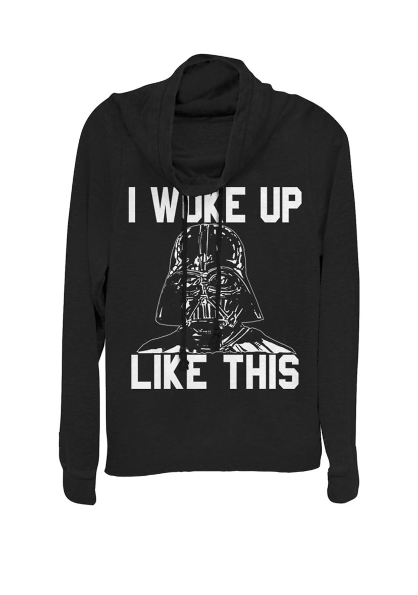 Darth Vader Woke Up Like This Cowl Neck Pullover