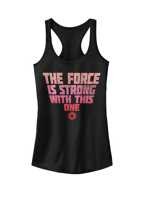 Star Wars® Deep Red Force Is Strong Graphic