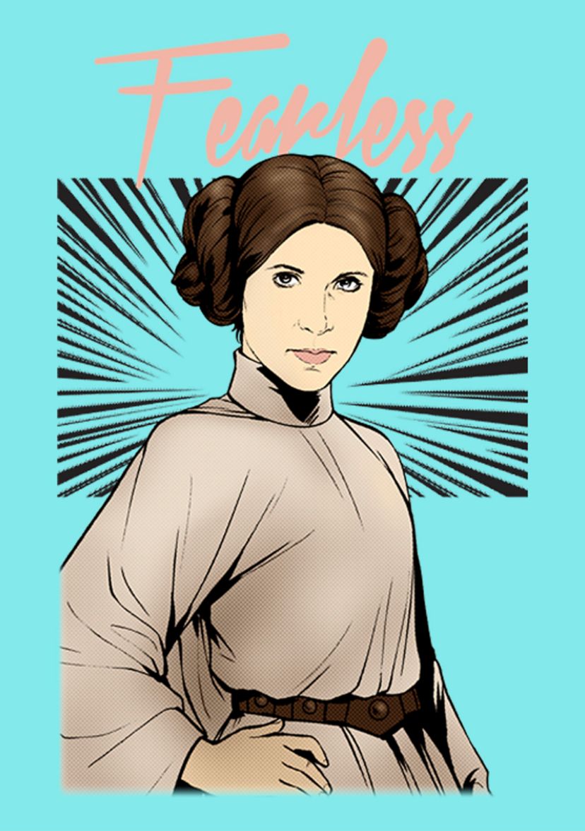 Leia Fearless Graphic Tank