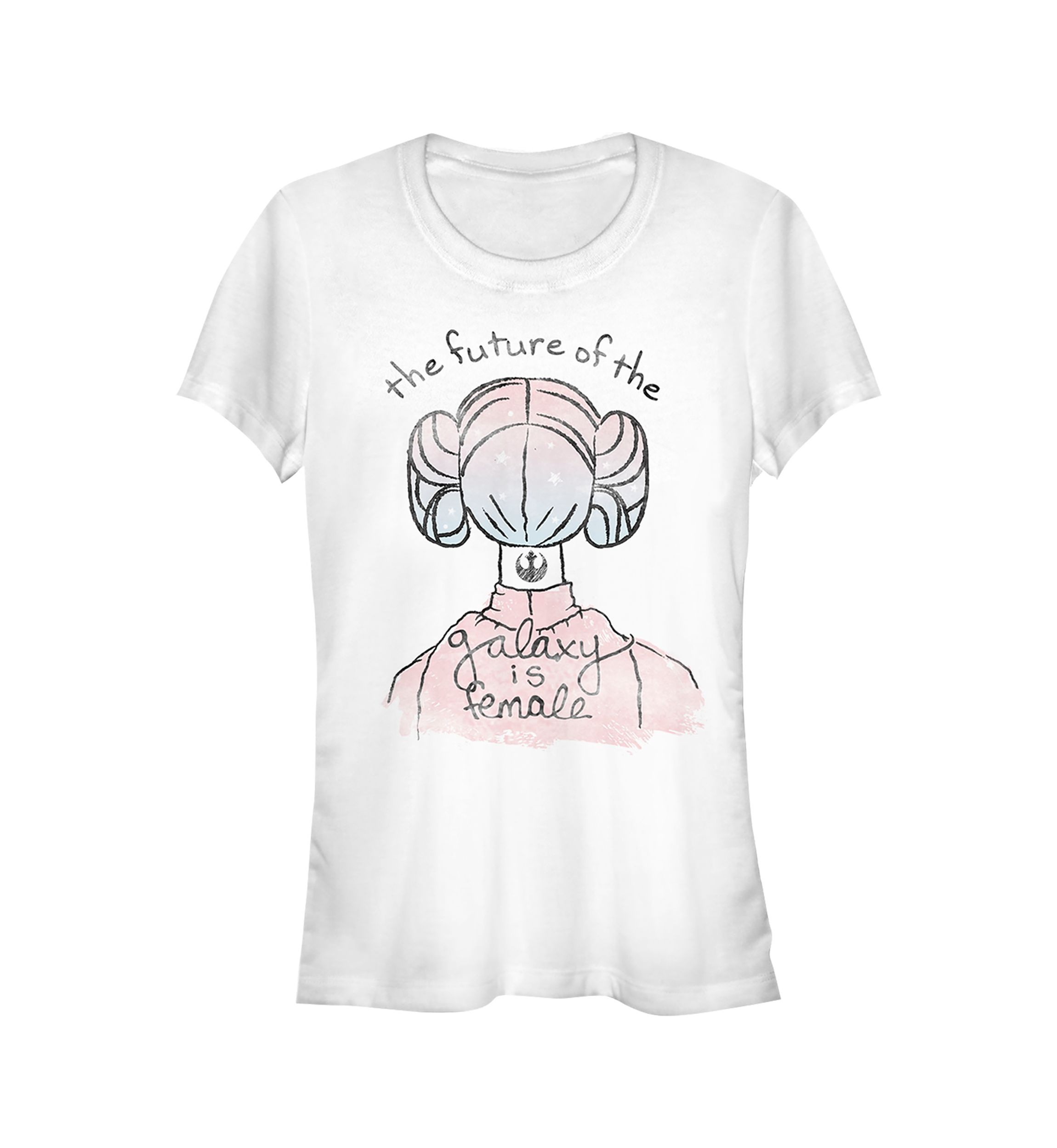 Juniors  Female Galaxy Graphic Top