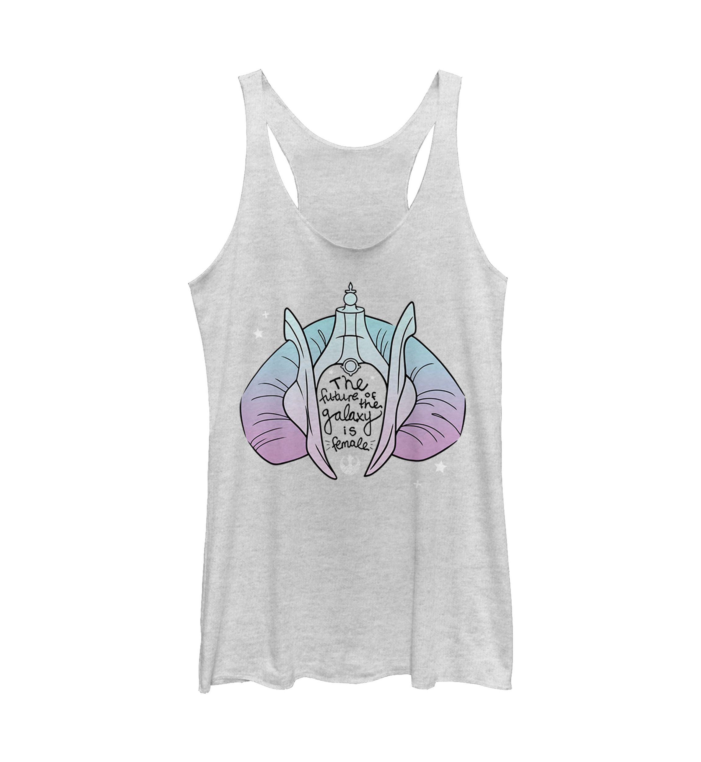 Future Amidala Hair Text Graphic Tank
