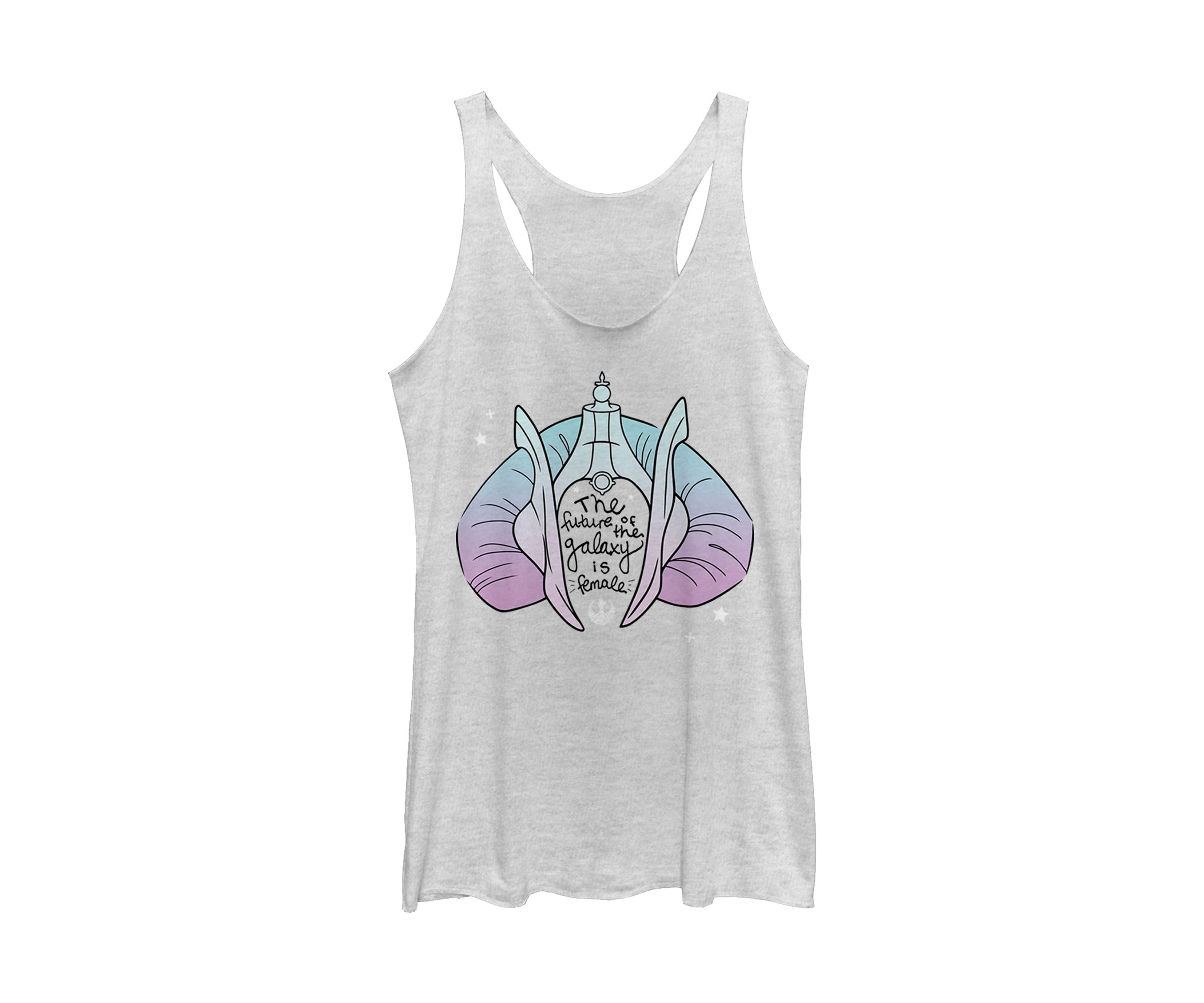 Future Amidala Hair Text Graphic Tank