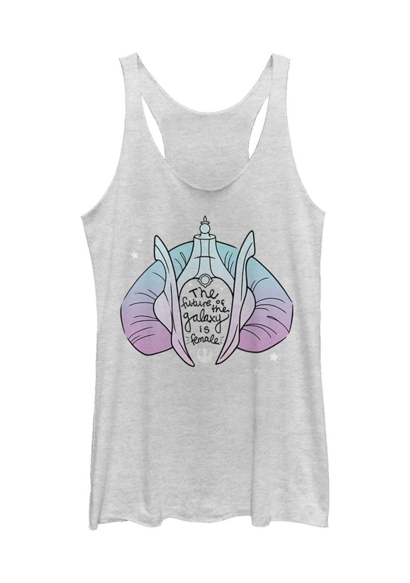 Future Amidala Hair Text Graphic Tank