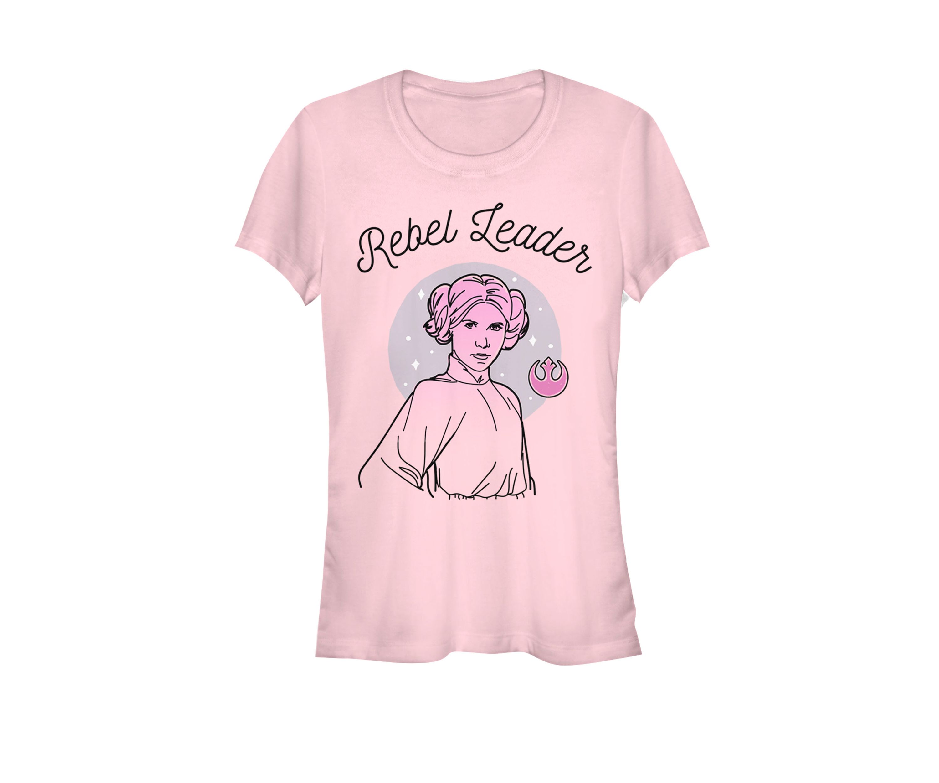 Princess Leia Rebel Leader Short Sleeve Graphic T-Shirt
