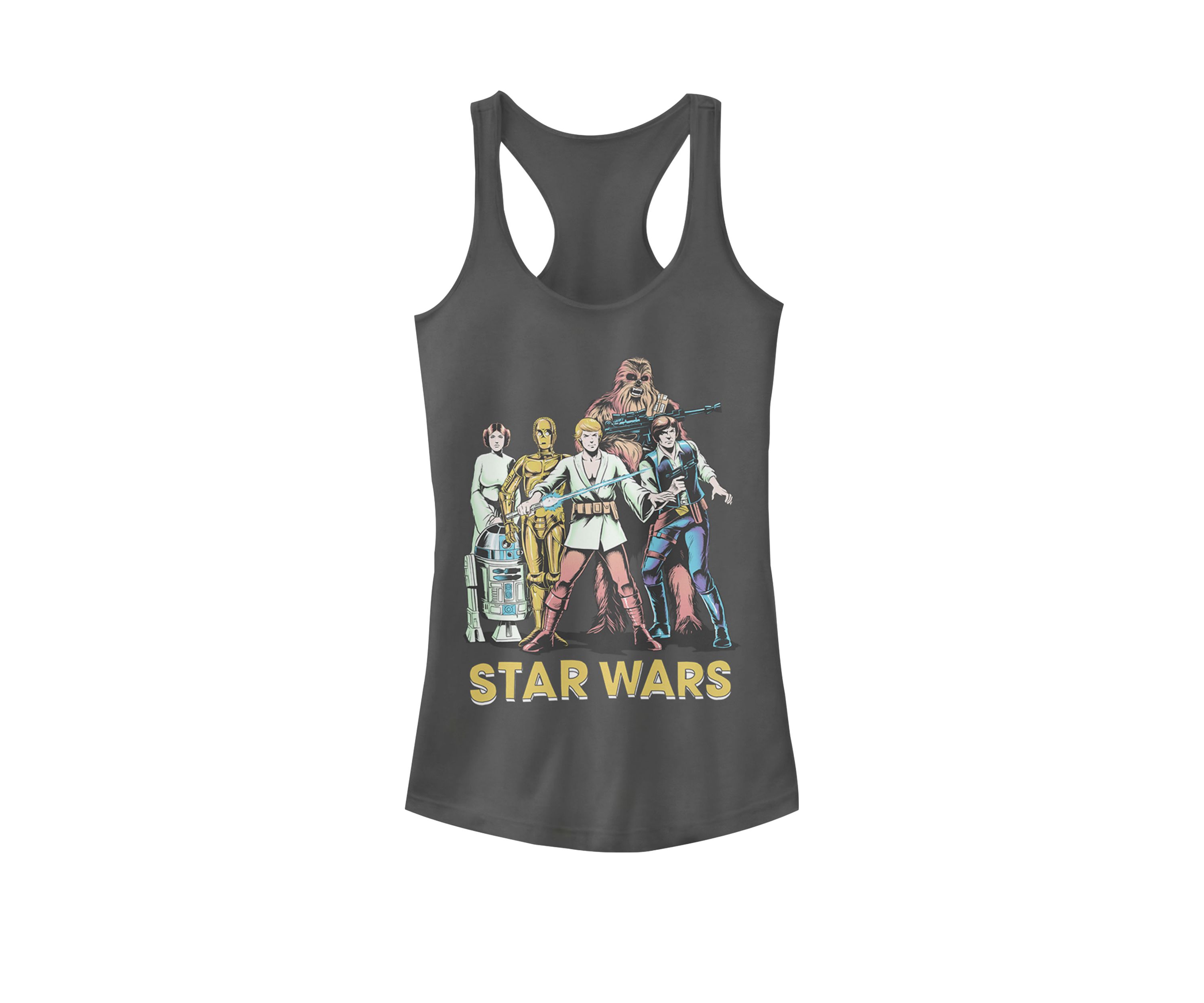 A New Hope Good Guys Group Racerback Graphic Tank