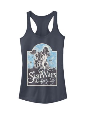 Star Wars Women's A New Hope Group Poster Racerback Graphic Tank Top, XXL