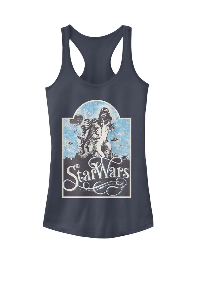 A New Hope Group Poster Racerback Graphic Tank