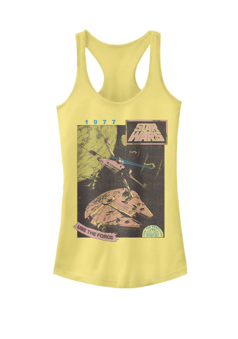 Join The Rebellion Racerback Graphic Tank