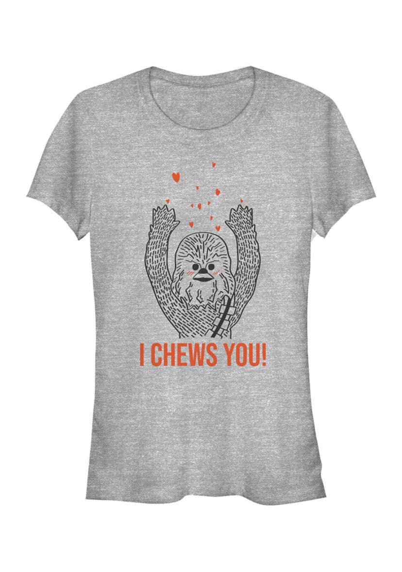 Juniors  I Chews You Chewy T-Shirt