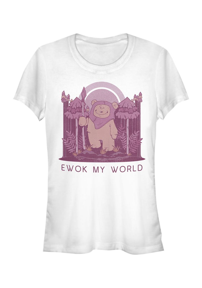 Juniors  Ewok My World T-Shirt
