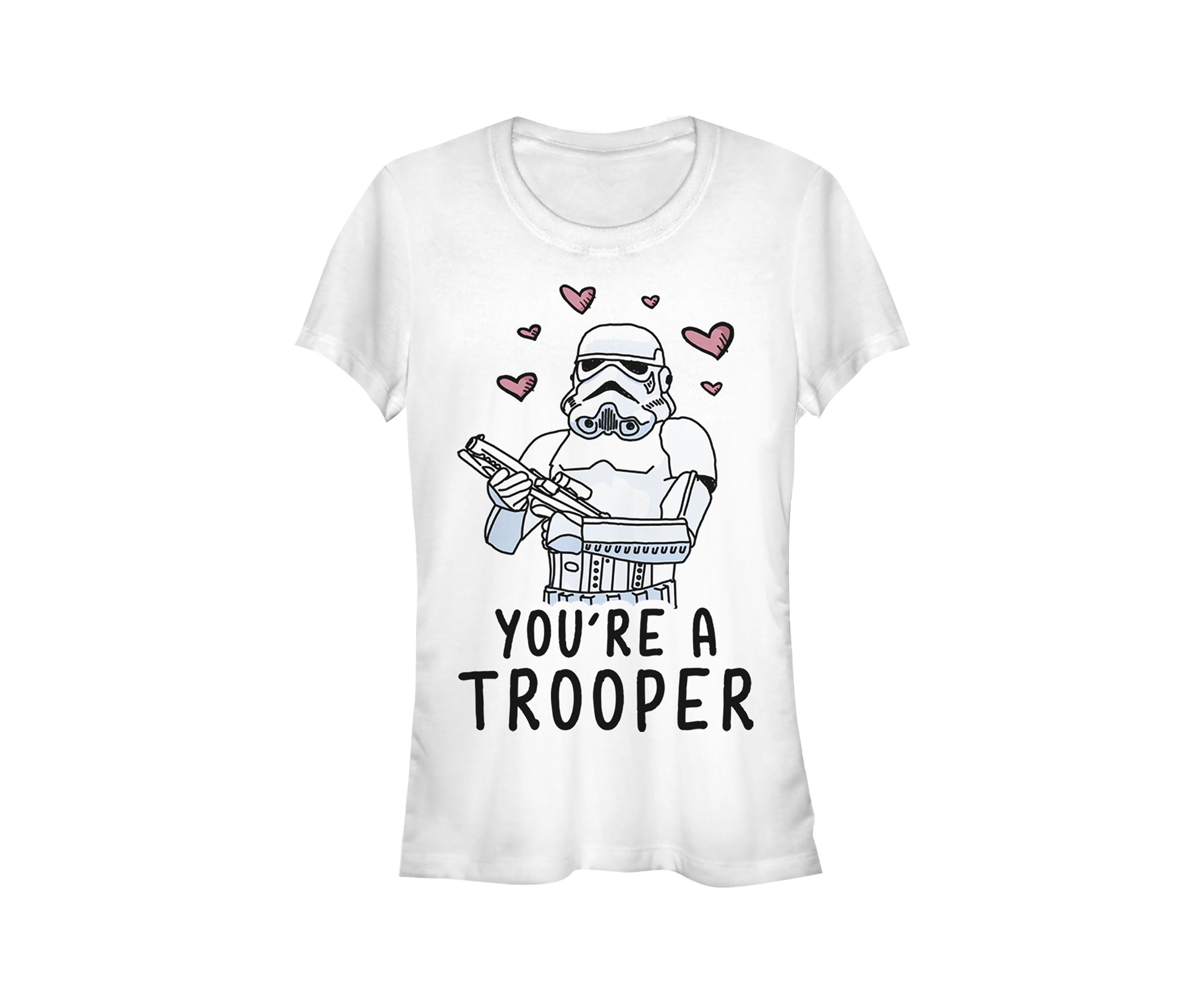 Juniors  Trooper Love T-Shirt