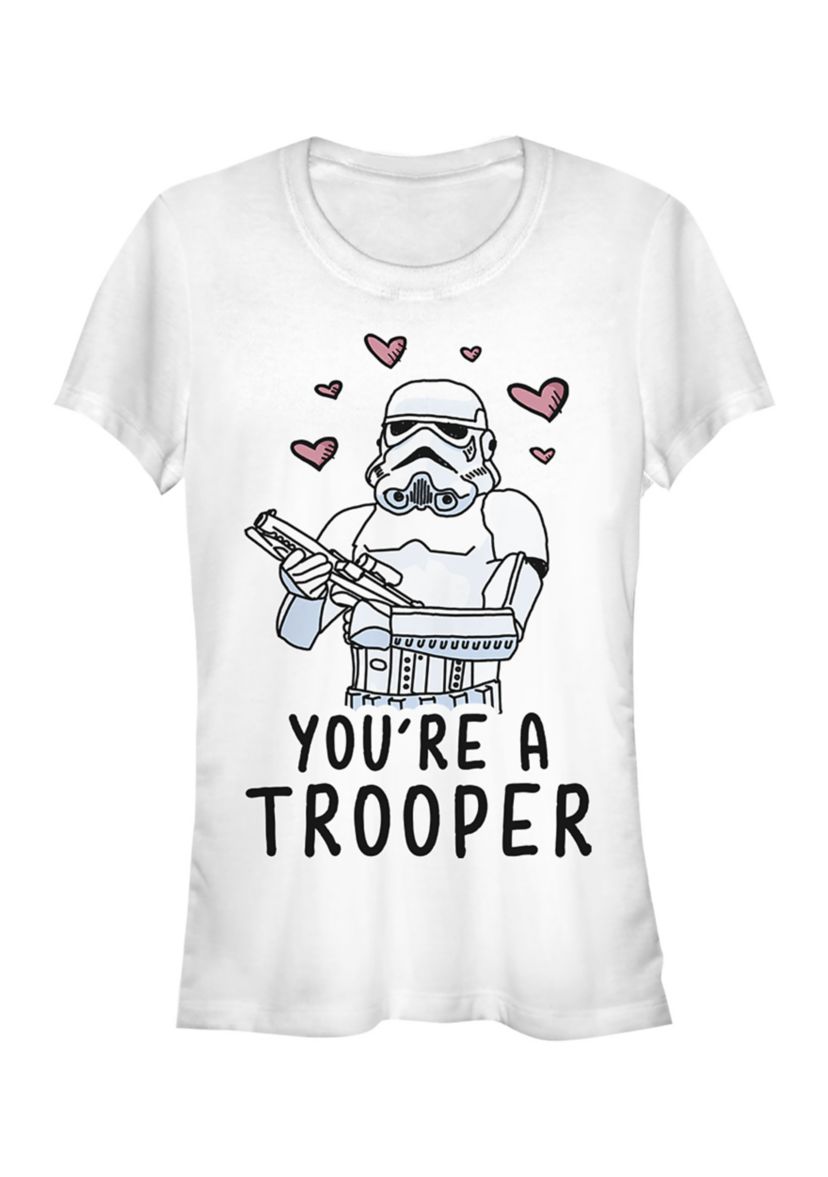 Juniors  Trooper Love T-Shirt