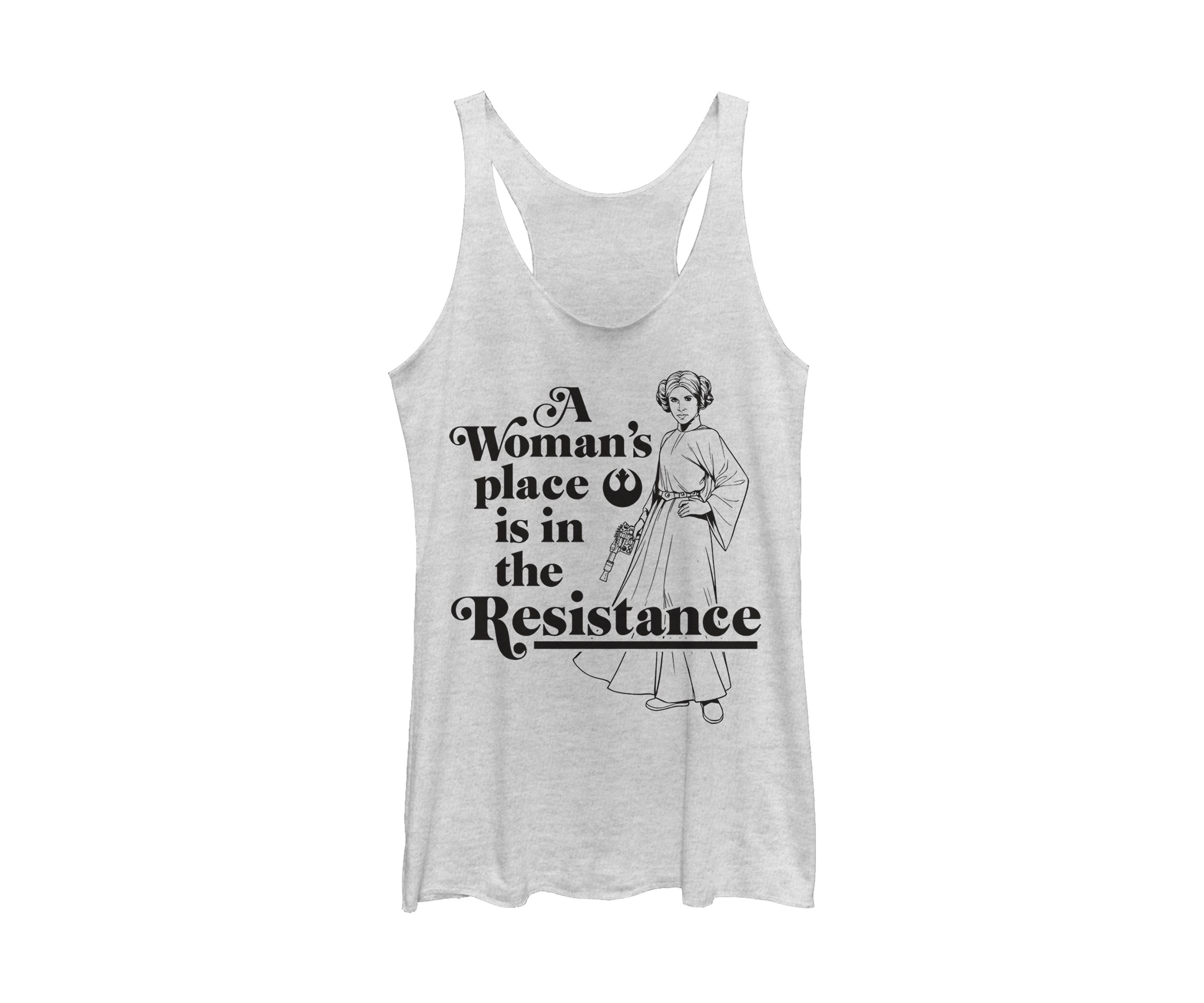 Juniors Resist Woman2 Graphic Tank
