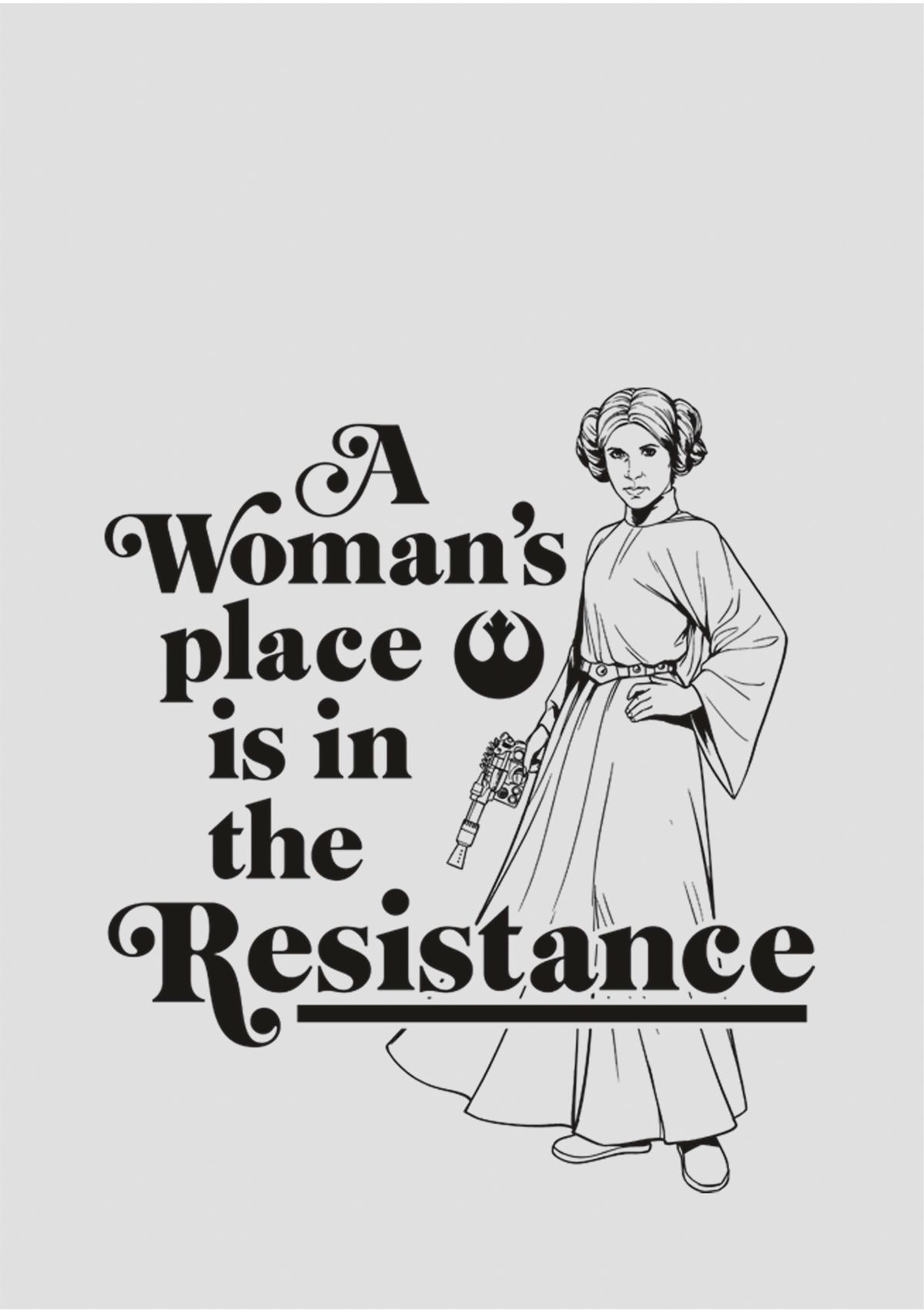 Juniors Resist Woman2 Graphic Tank