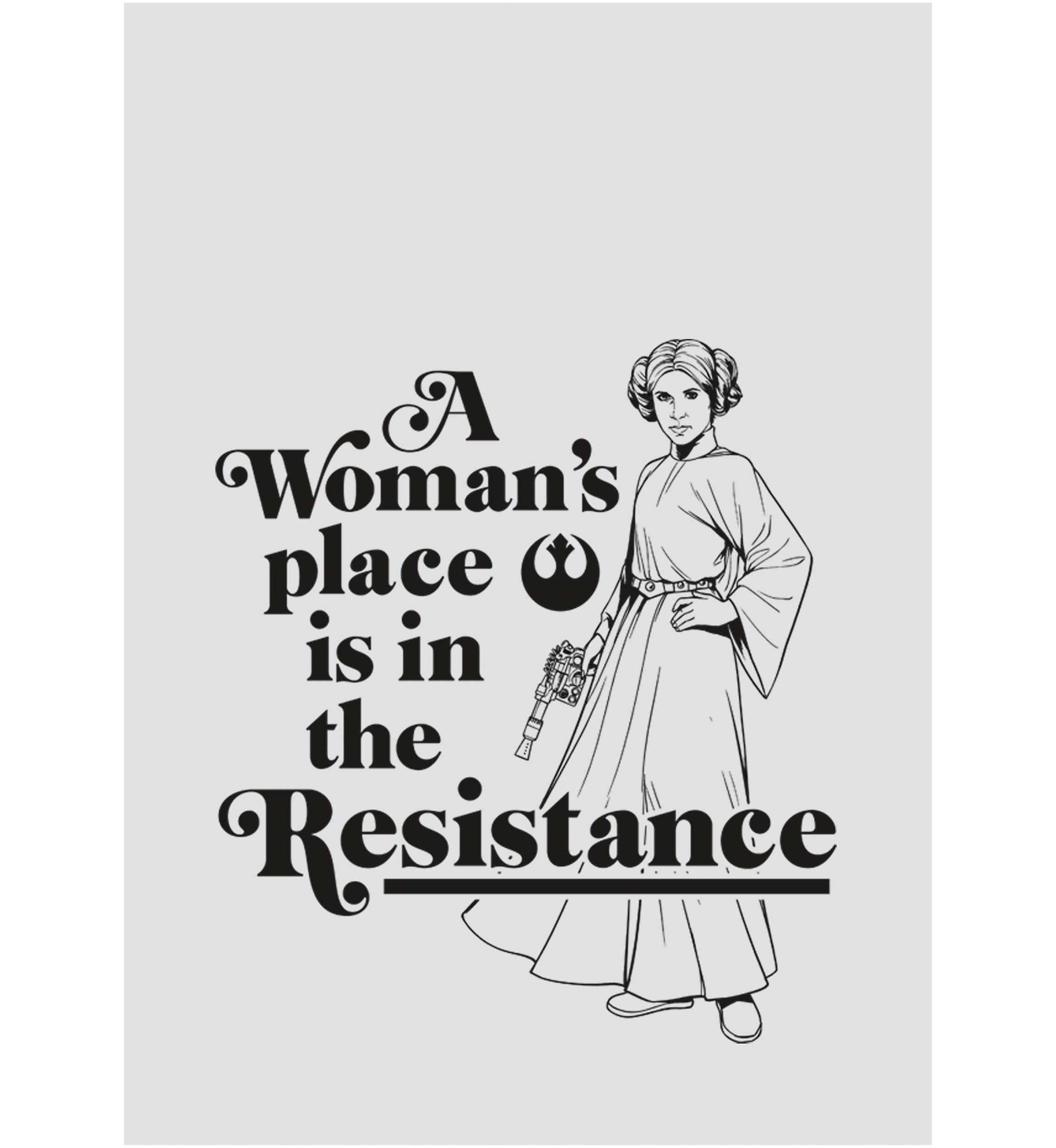 Juniors Resist Woman2 Graphic Tank