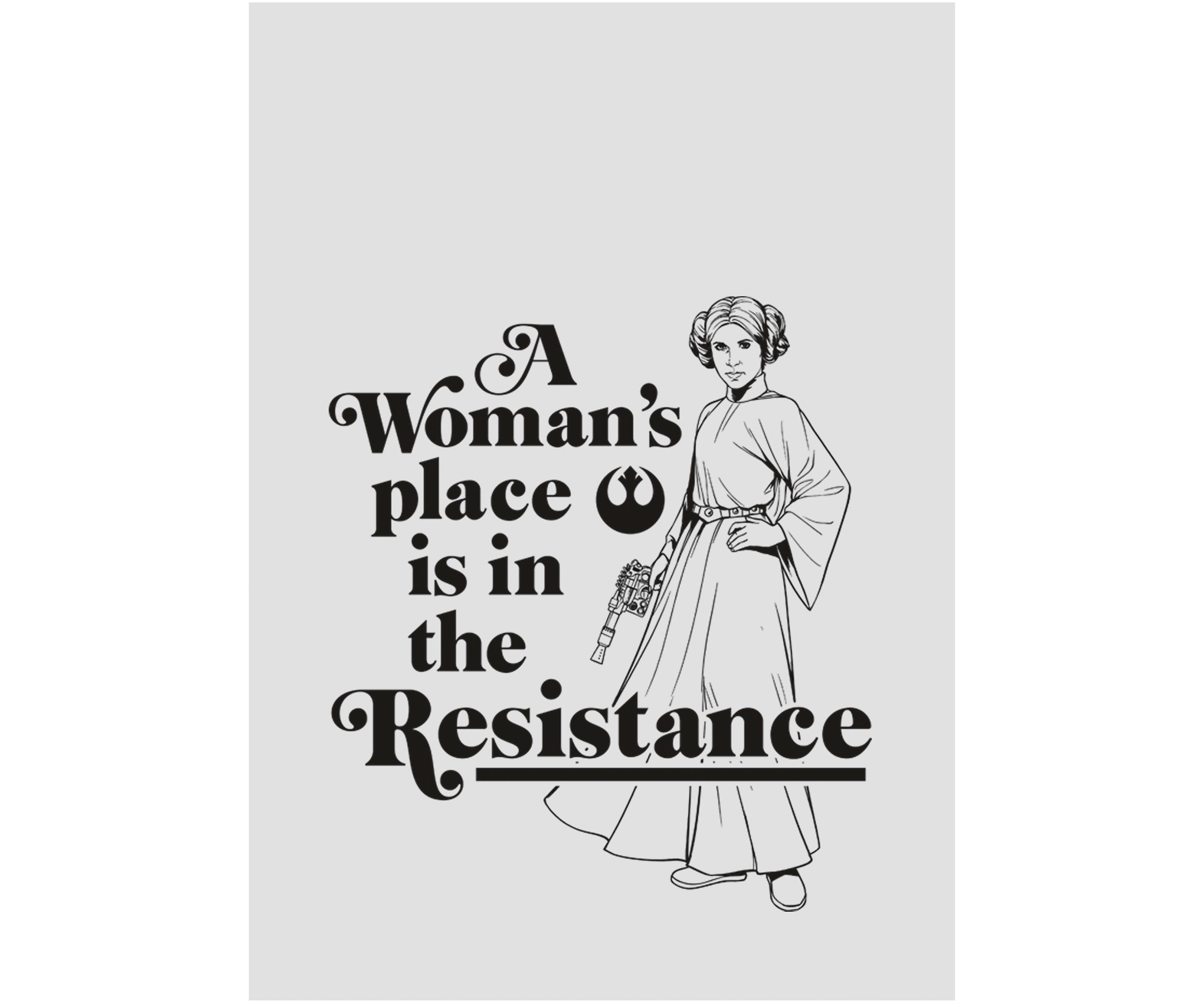 Juniors Resist Woman2 Graphic Tank